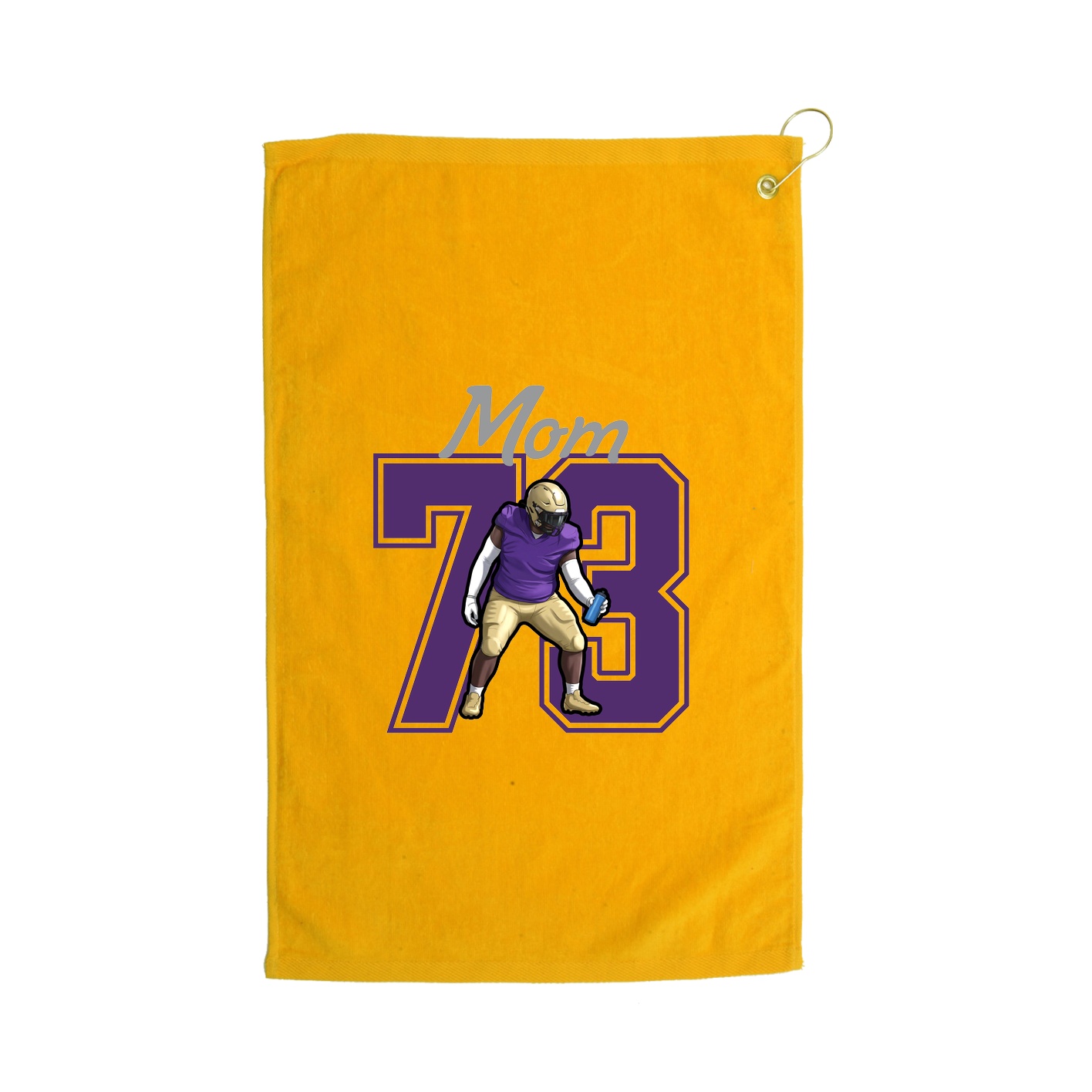 Golf Towel — Mothers Day Shirsey in Gold