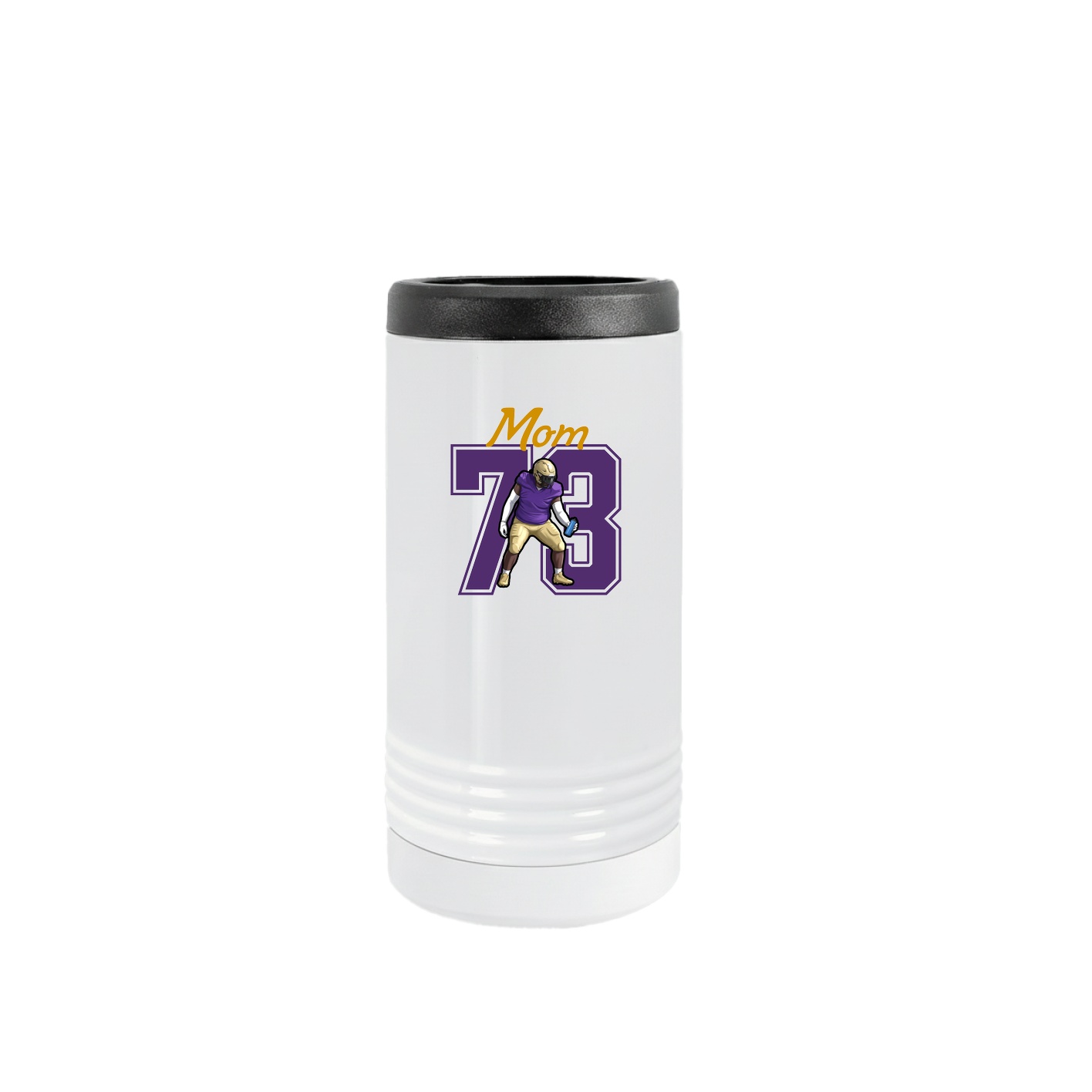 Slim Beverage Holder — Mothers Day Shirsey in White