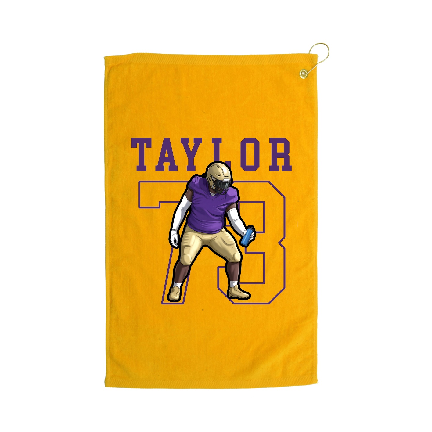 Golf Towel — Shirsey in Gold