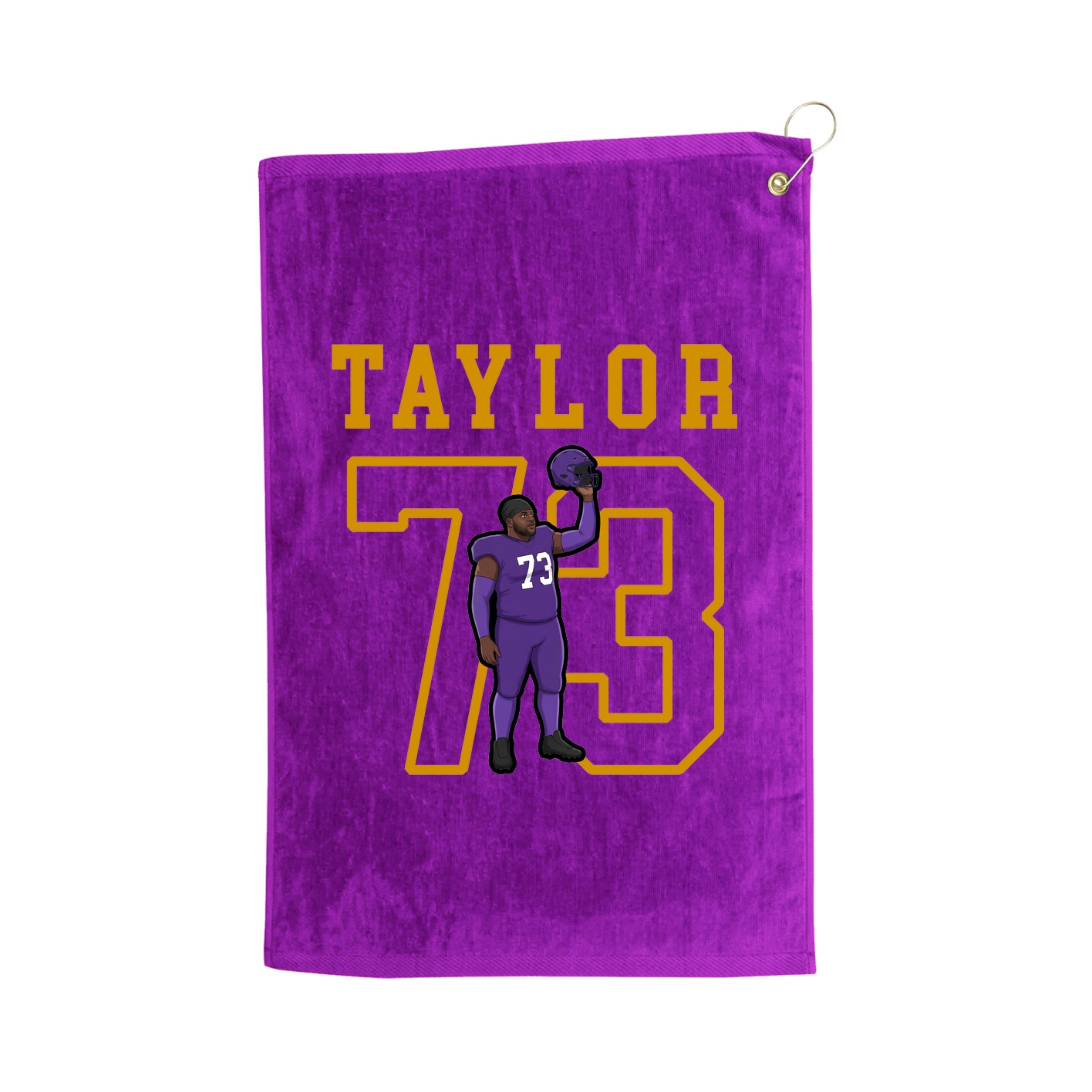 Golf Towel — Shirsey in Purple