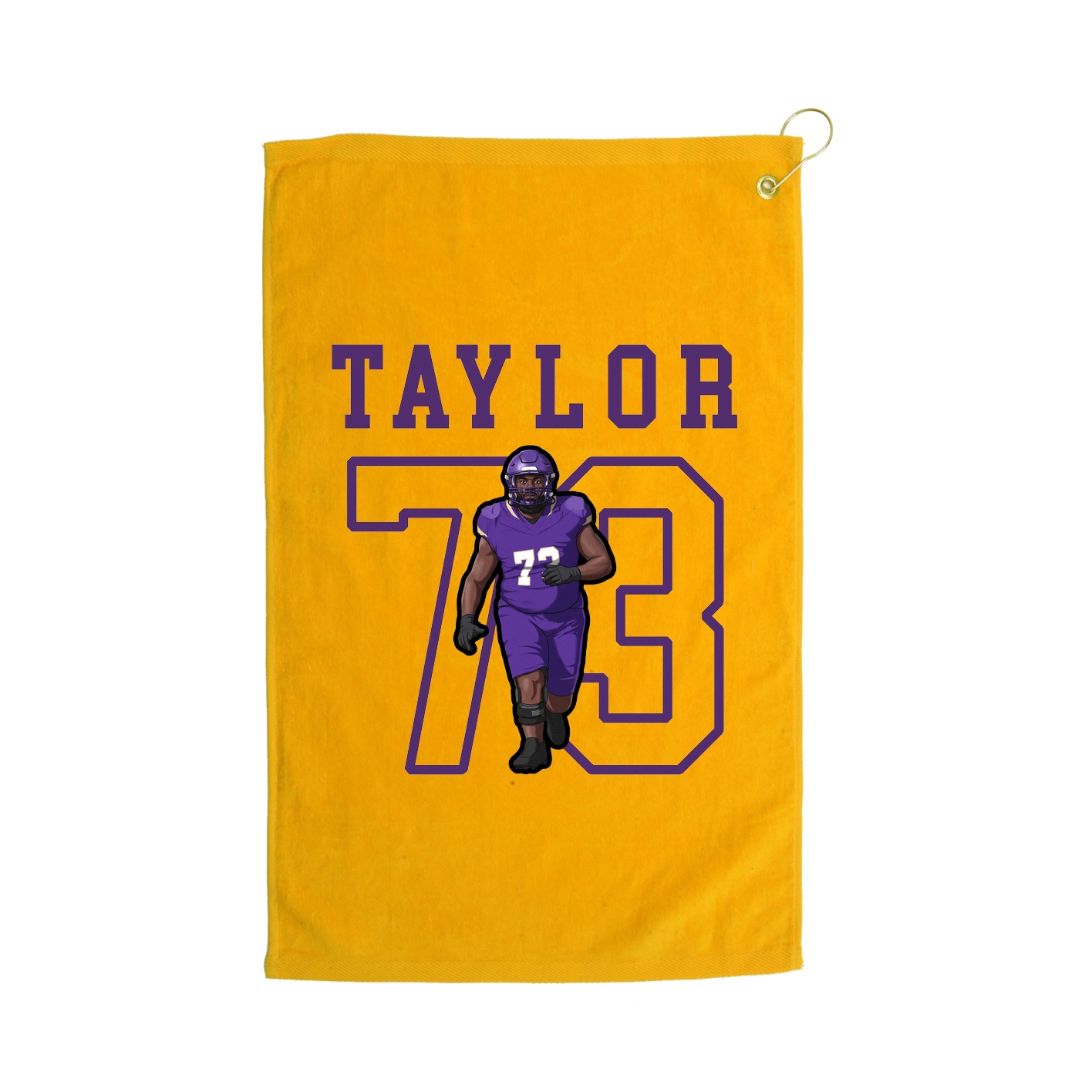 Golf Towel — Shirsey in Gold