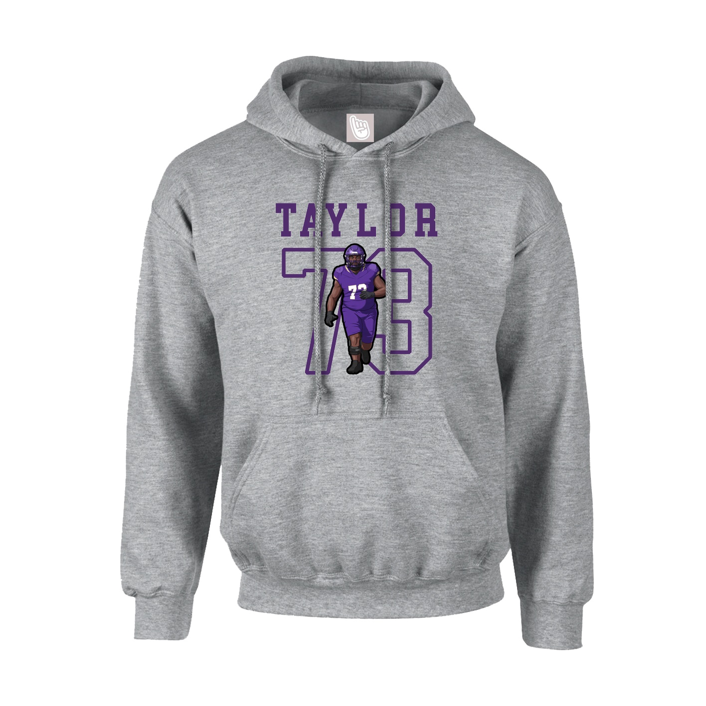 Hoodie — Shirsey in Grey