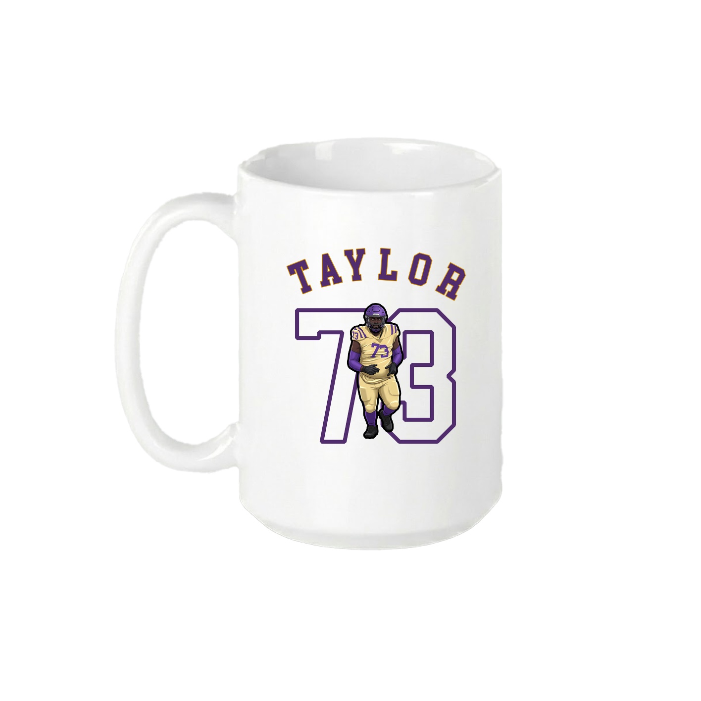 15oz Coffee Mug — Shirsey Arch in White
