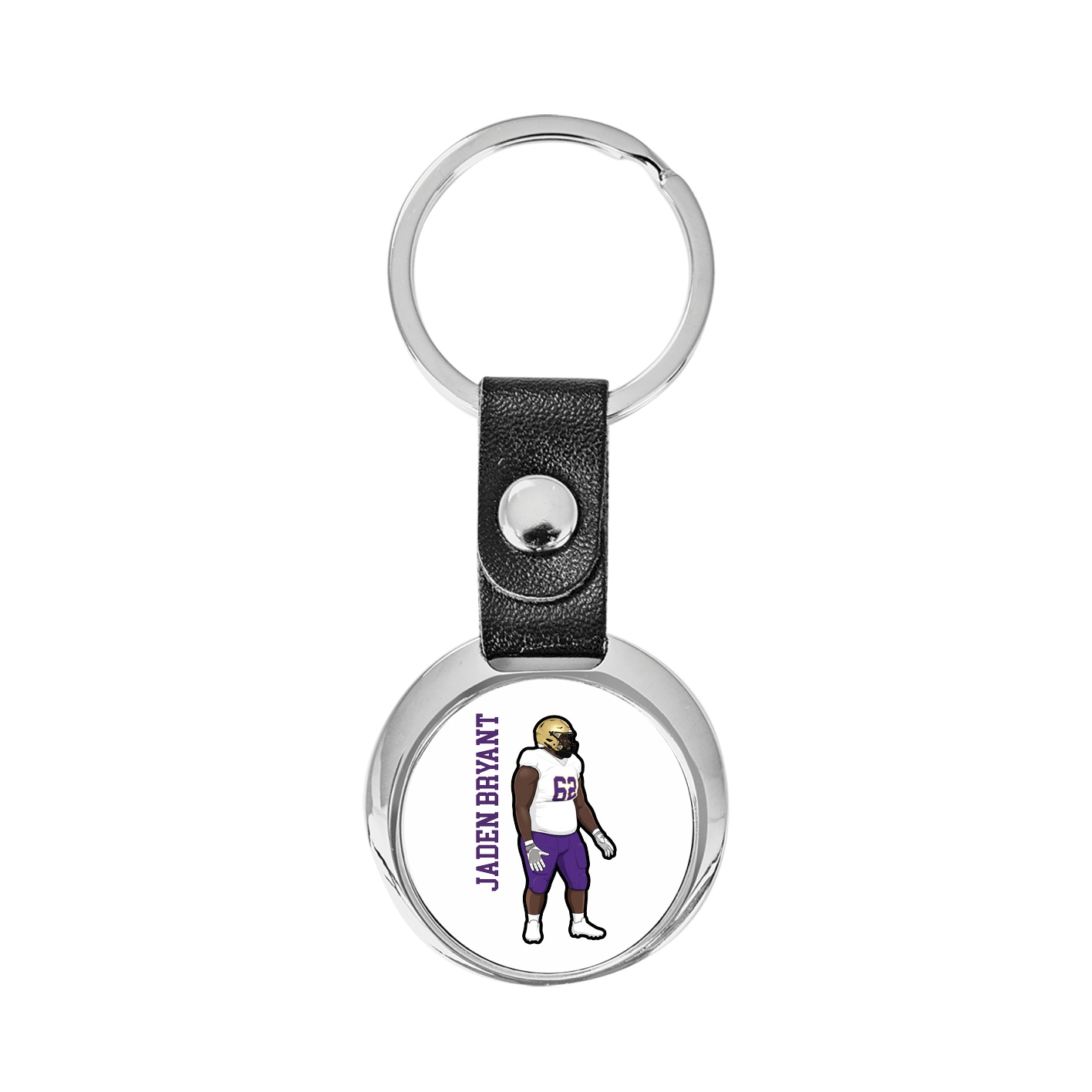 Key Chain — Name Vertical in Classic