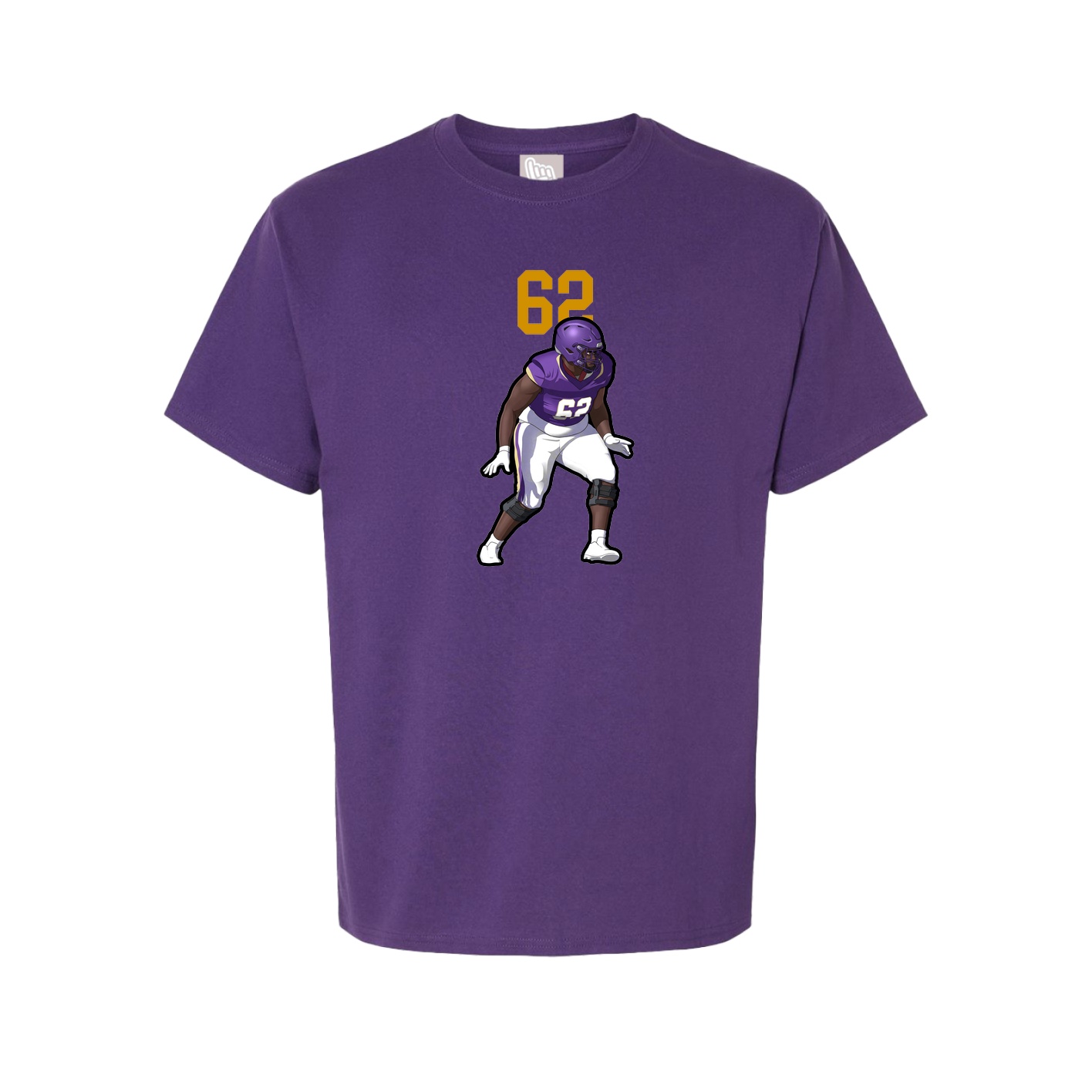 Tee — Number Top in Purple