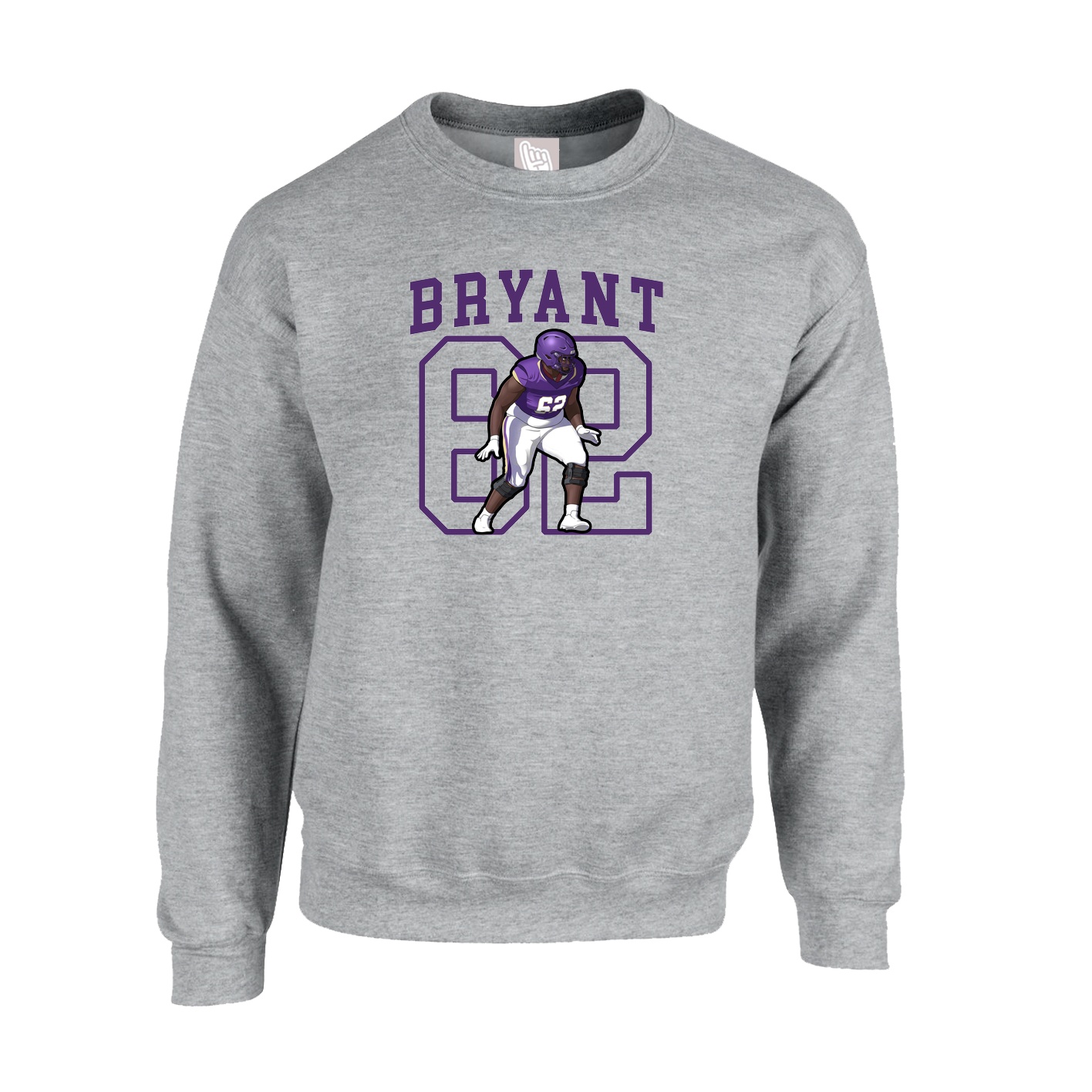 Fleece Crew — Shirsey in Grey