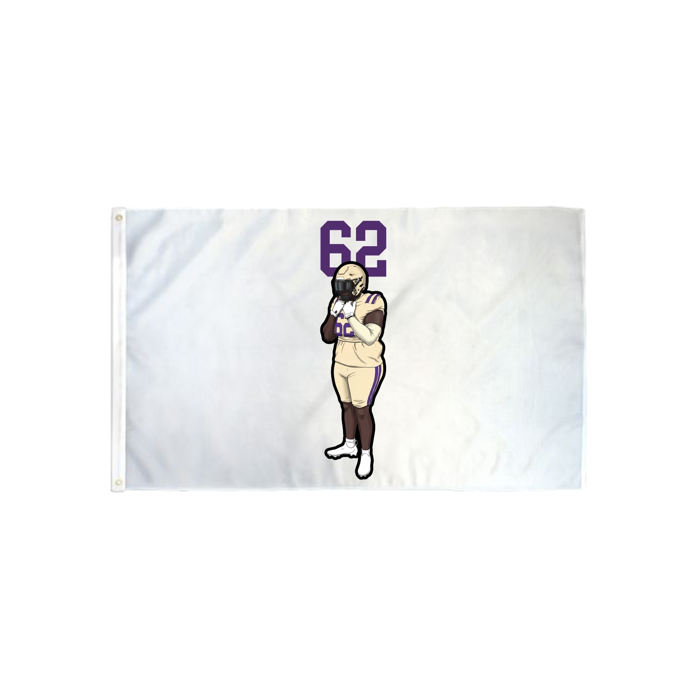 3x5 Flag — Number Top in Classic