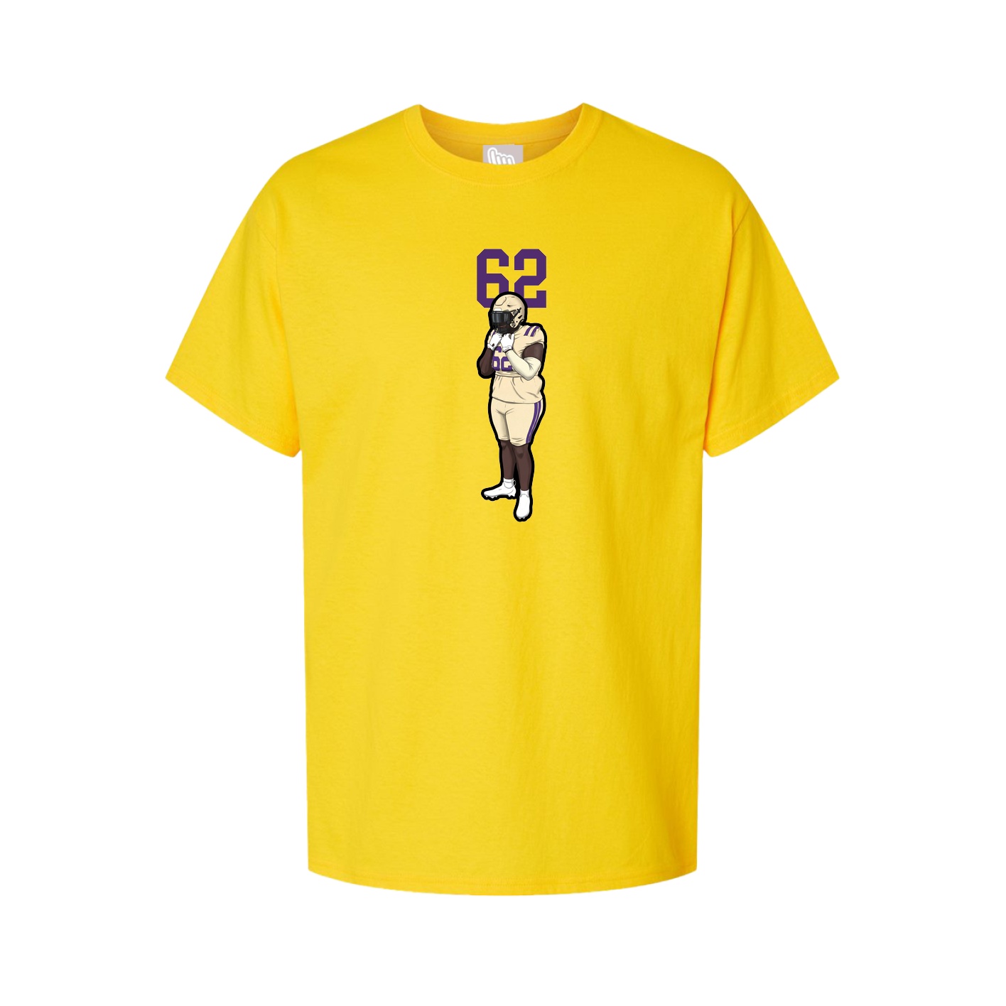 Tee — Number Top in Gold