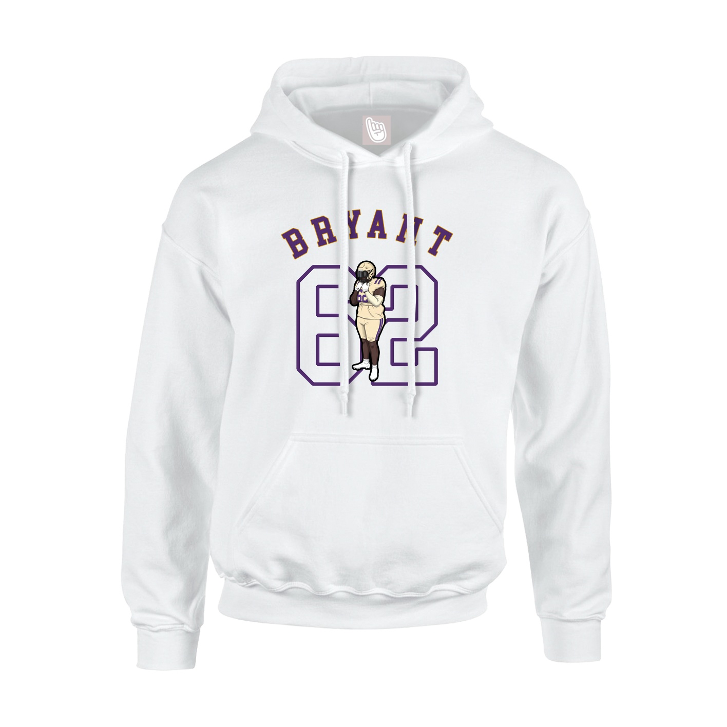 Youth Hoodie — Shirsey Arch in White