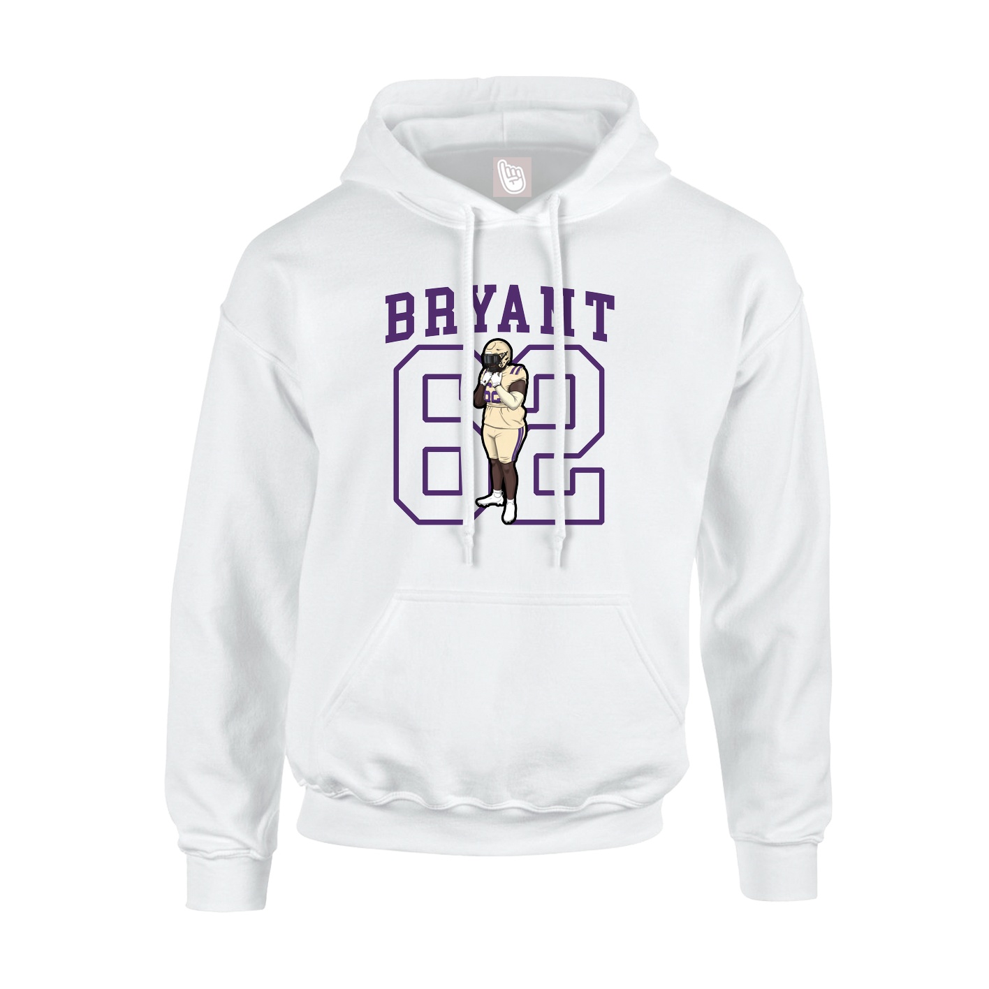Hoodie — Shirsey in White