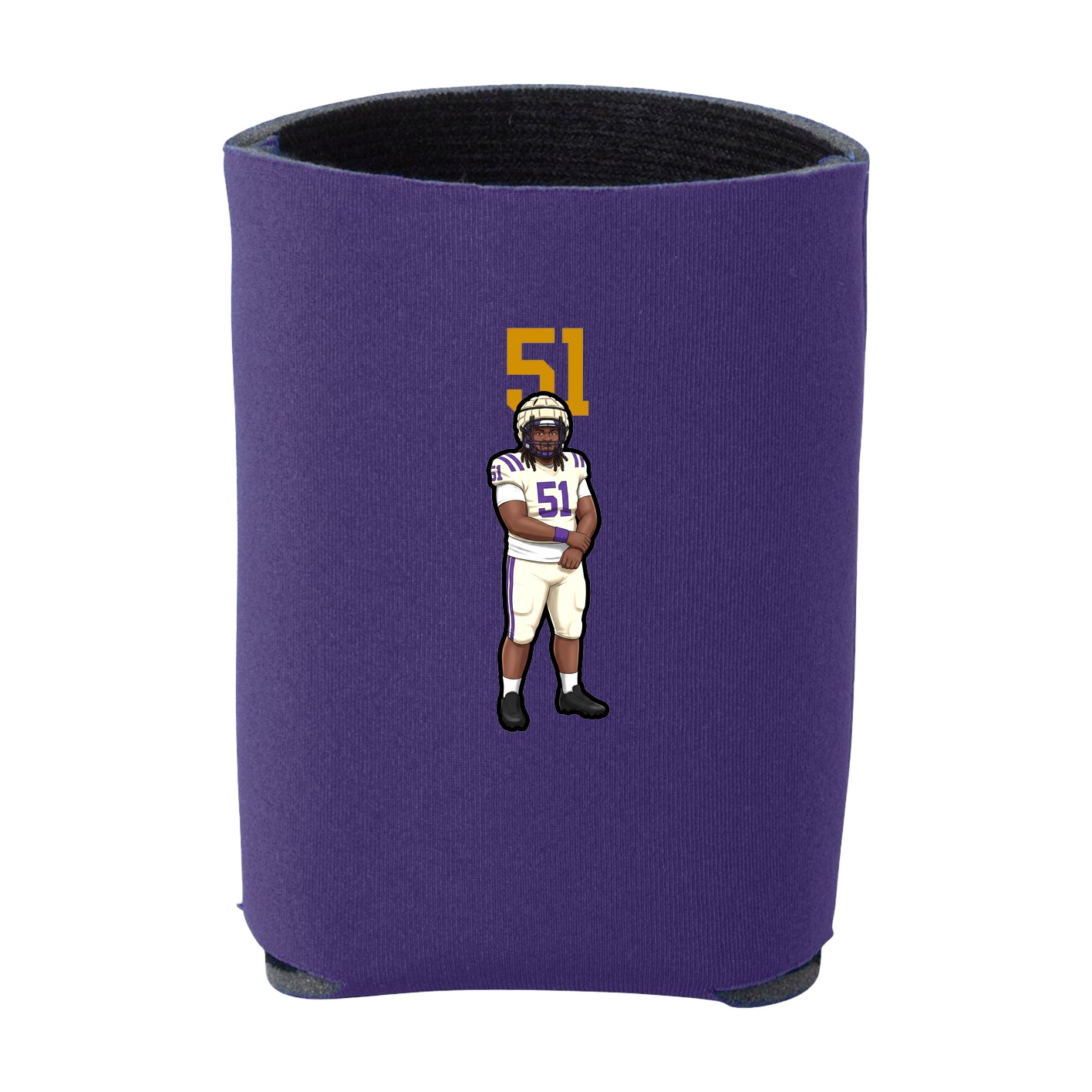 Can Holder — Number Top in Purple