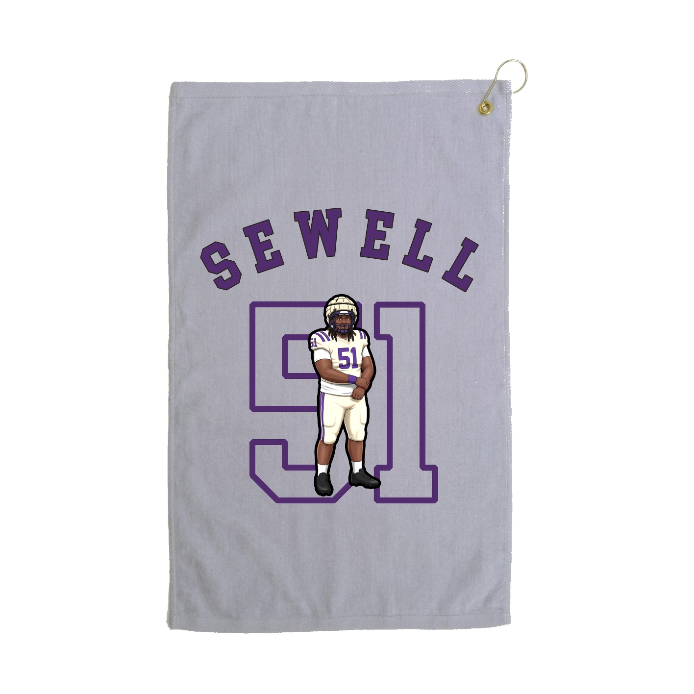 Golf Towel — Shirsey Arch in Grey
