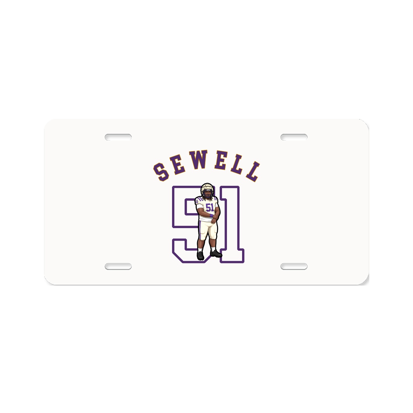 License Plate — Shirsey Arch in Classic