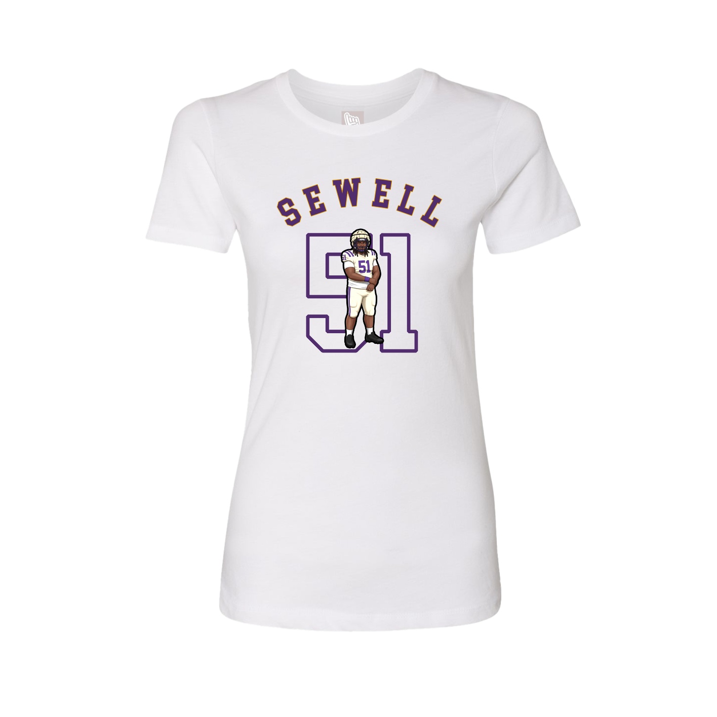 Womens Tee — Shirsey Arch in White