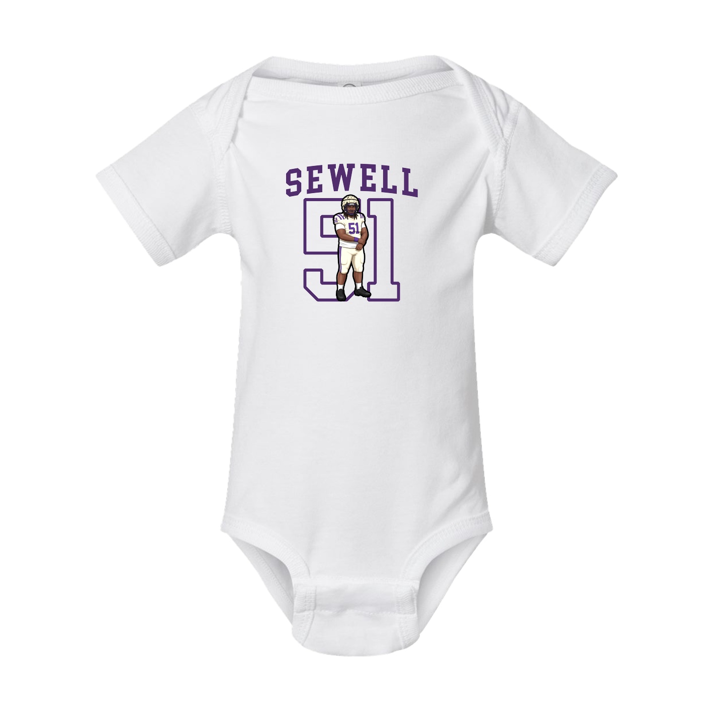 Baby Onesie — Shirsey in White