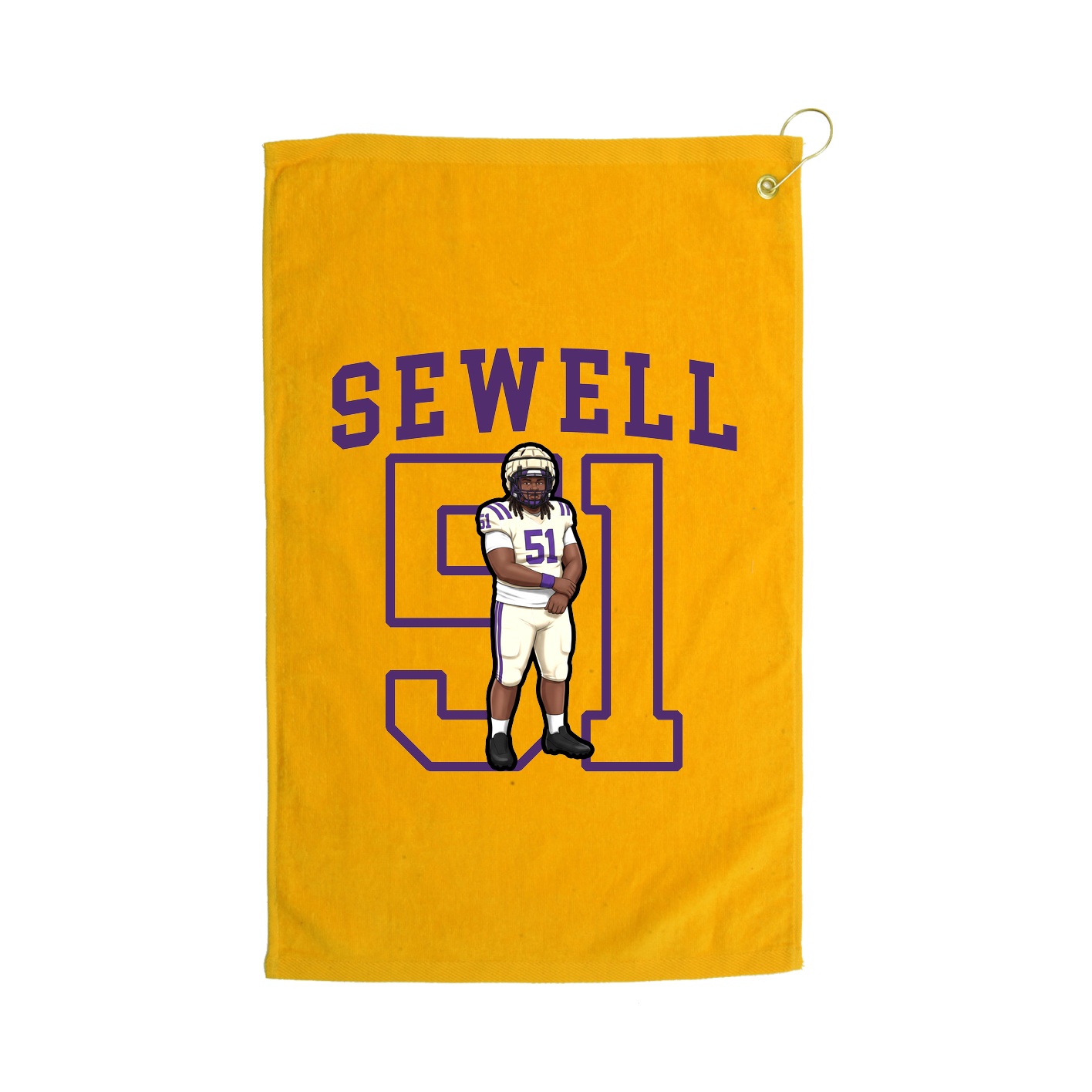 Golf Towel — Shirsey in Gold