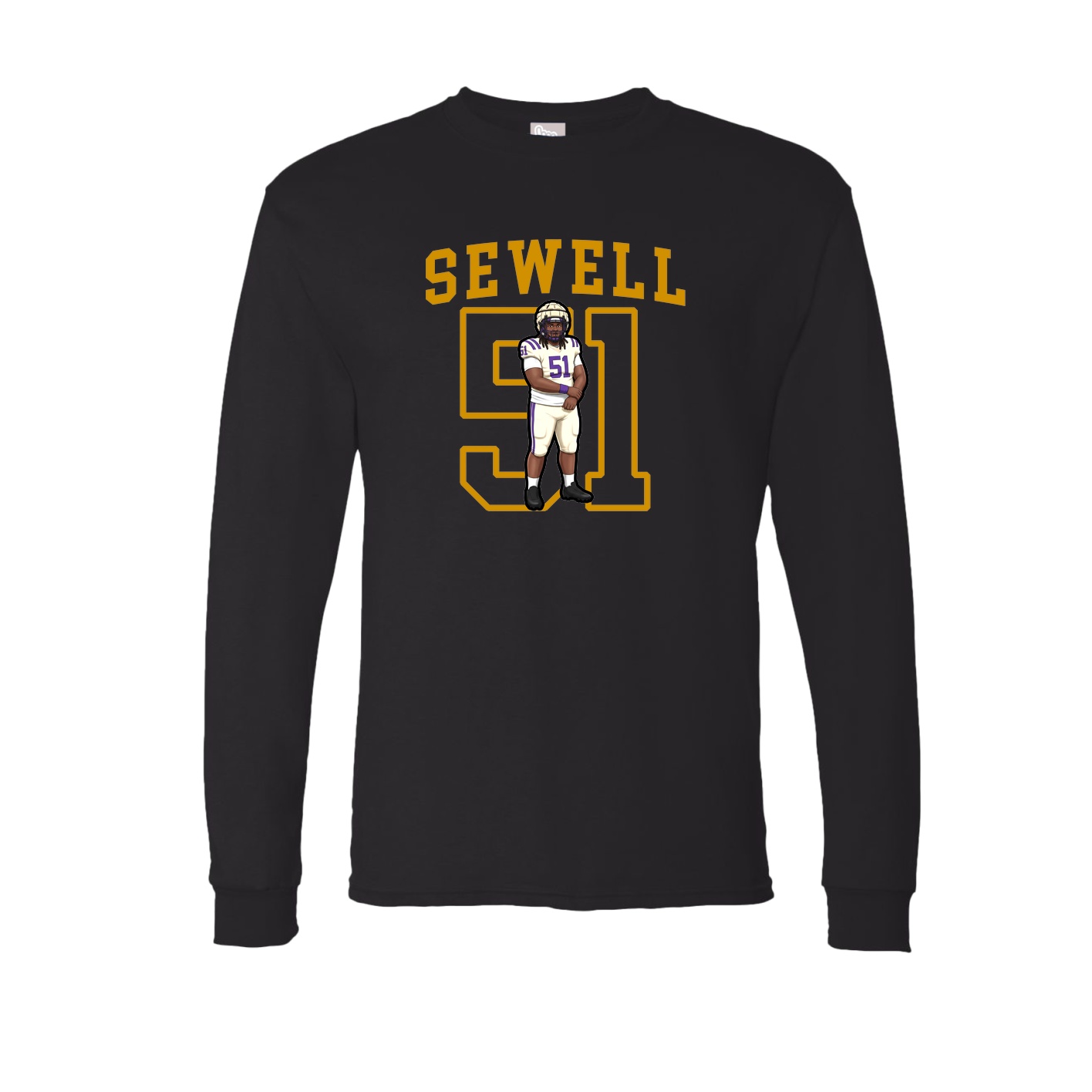 Long Sleeve Tee — Shirsey in Black