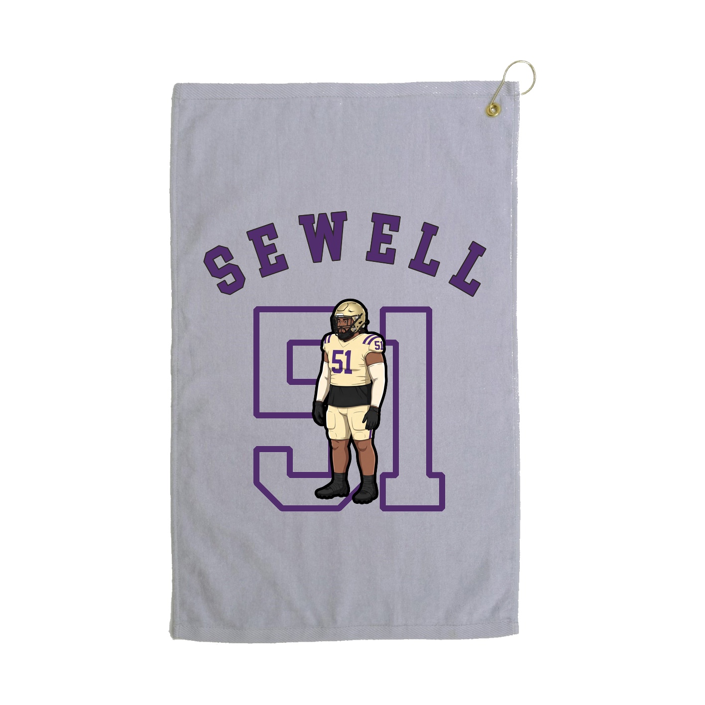 Terry Velour Golf Towel