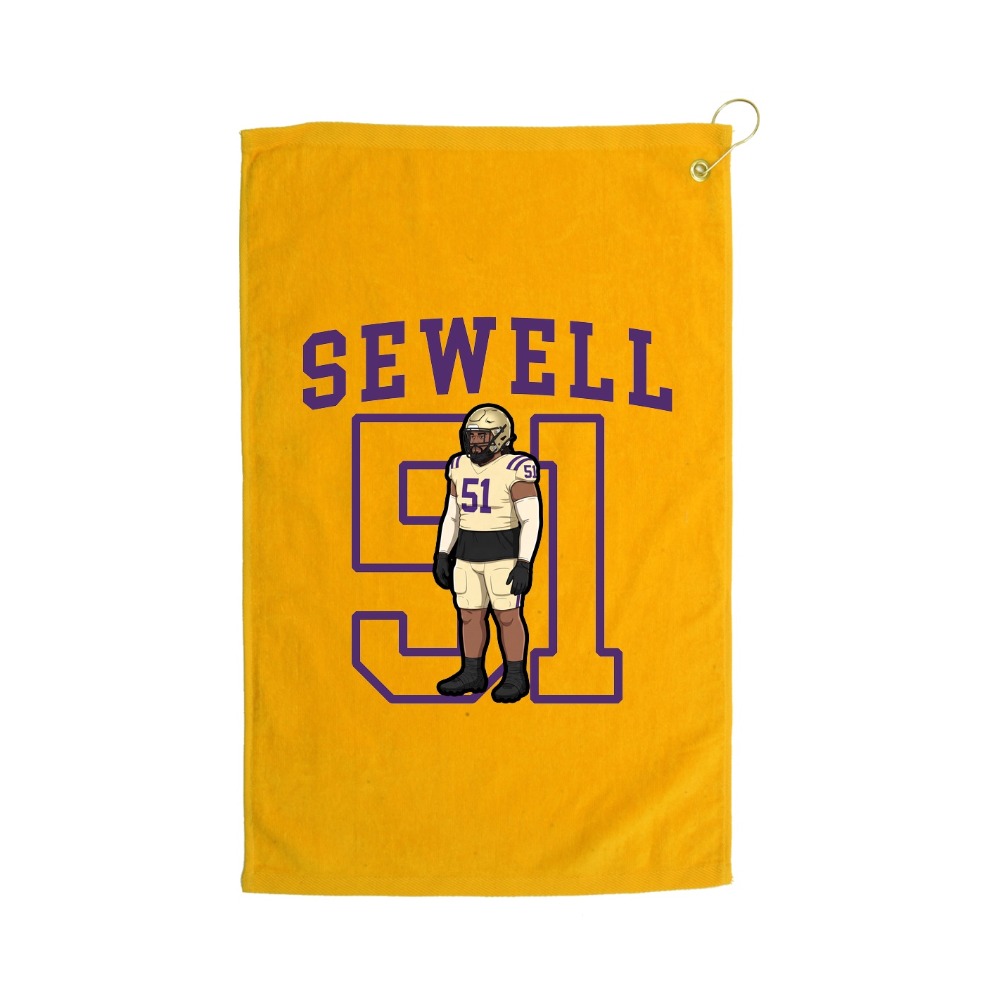 Golf Towel — Shirsey in Gold