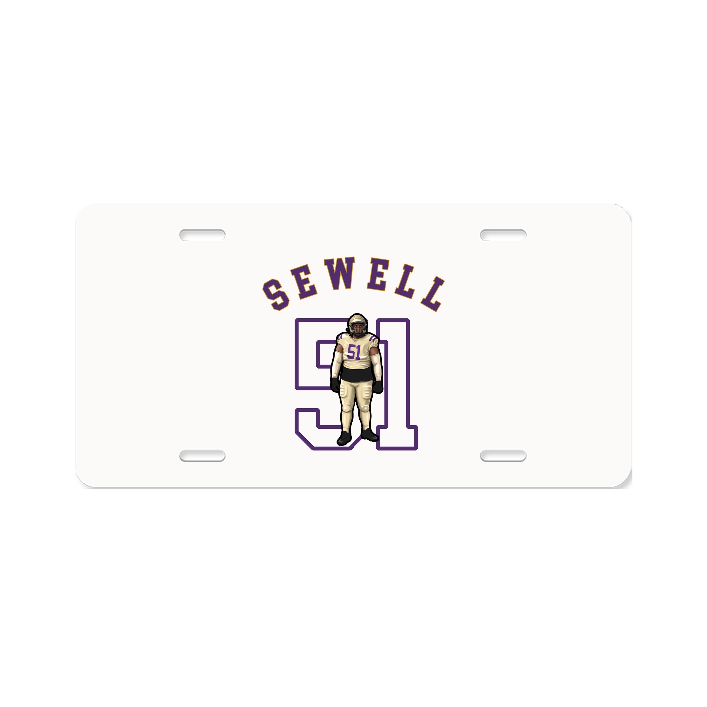 License Plate — Shirsey Arch in Classic