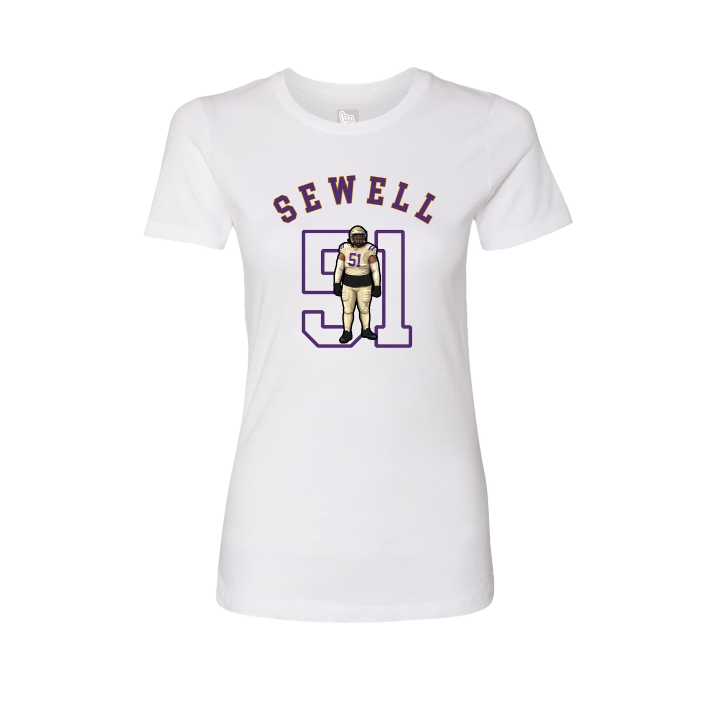 Womens Tee — Shirsey Arch in White