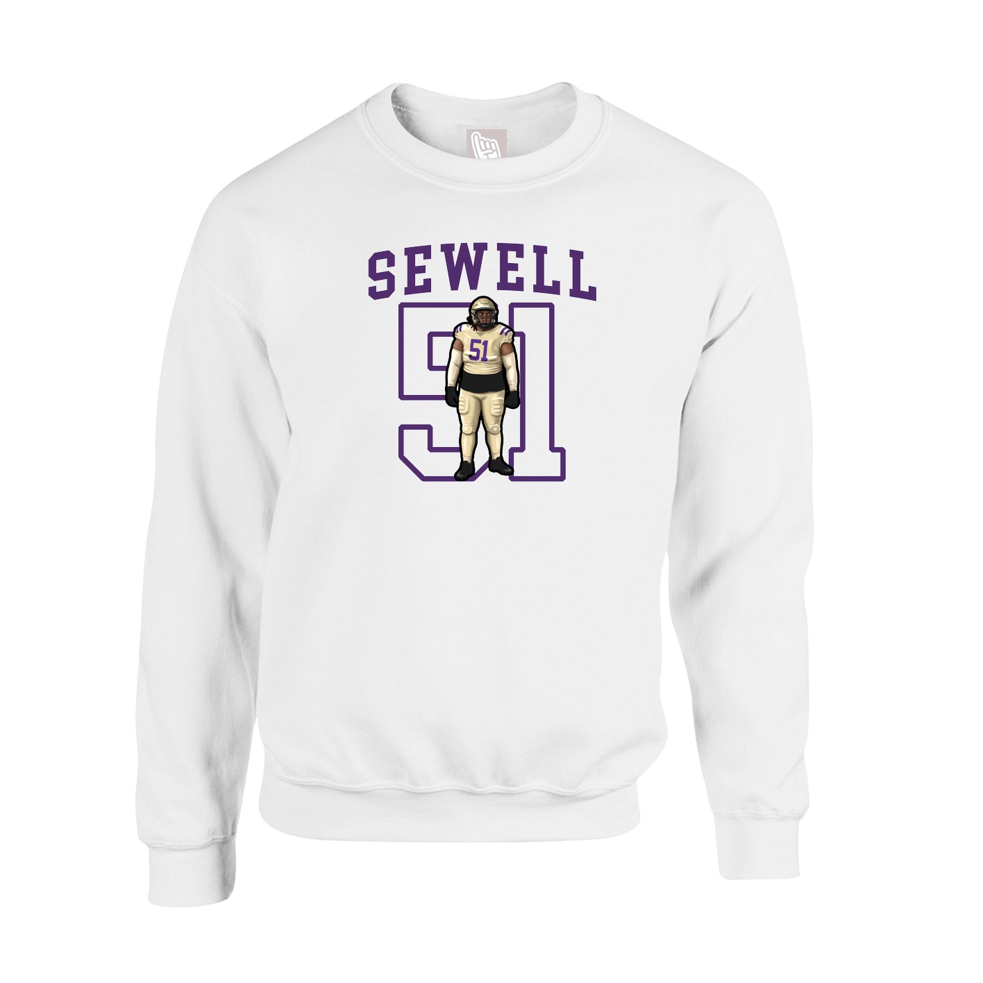 Fleece Crew — Shirsey in White