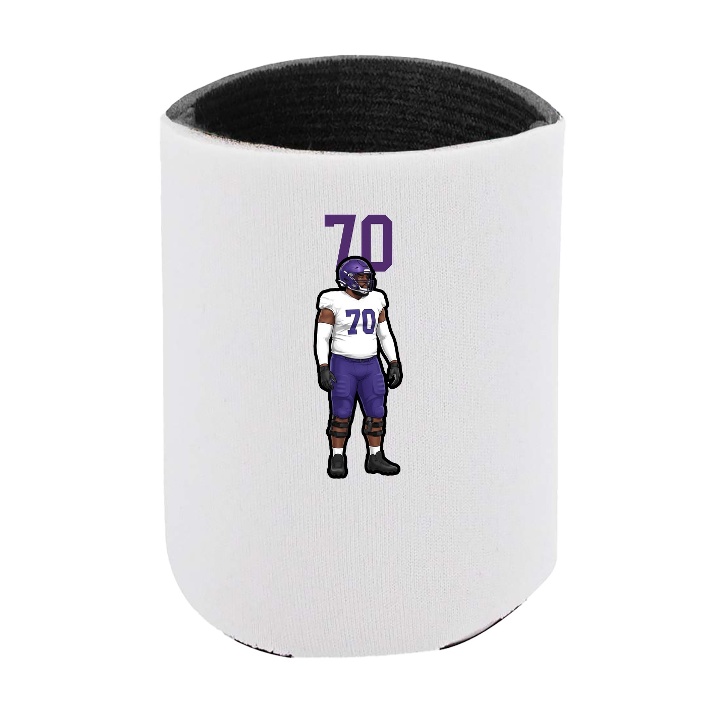 Can Holder — Number Top in White