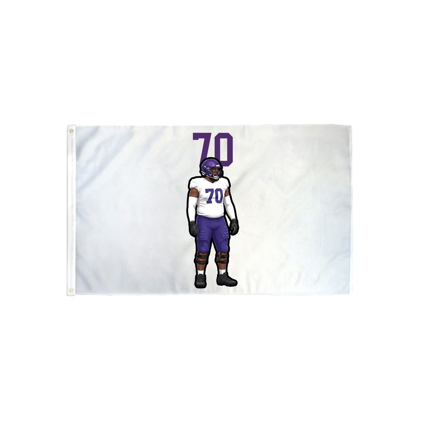 3x5 Flag — Number Top in Classic