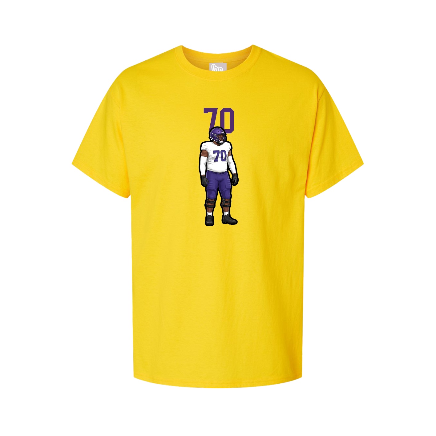 Tee — Number Top in Gold