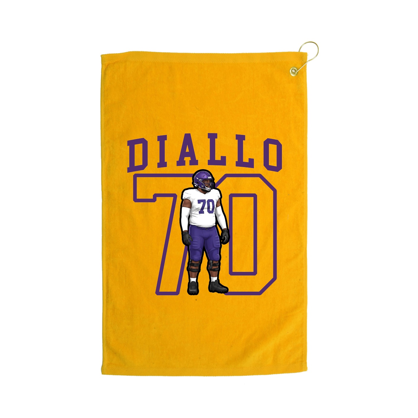 Golf Towel — Shirsey in Gold