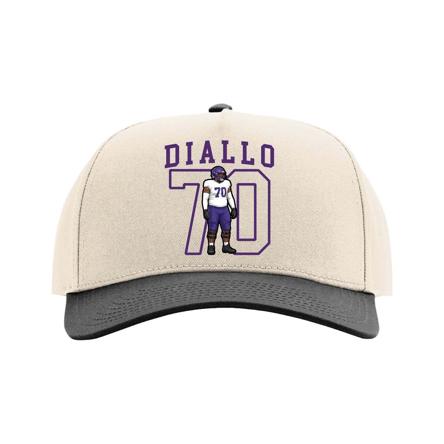 Full Fabric Five-Panel Champ Cap