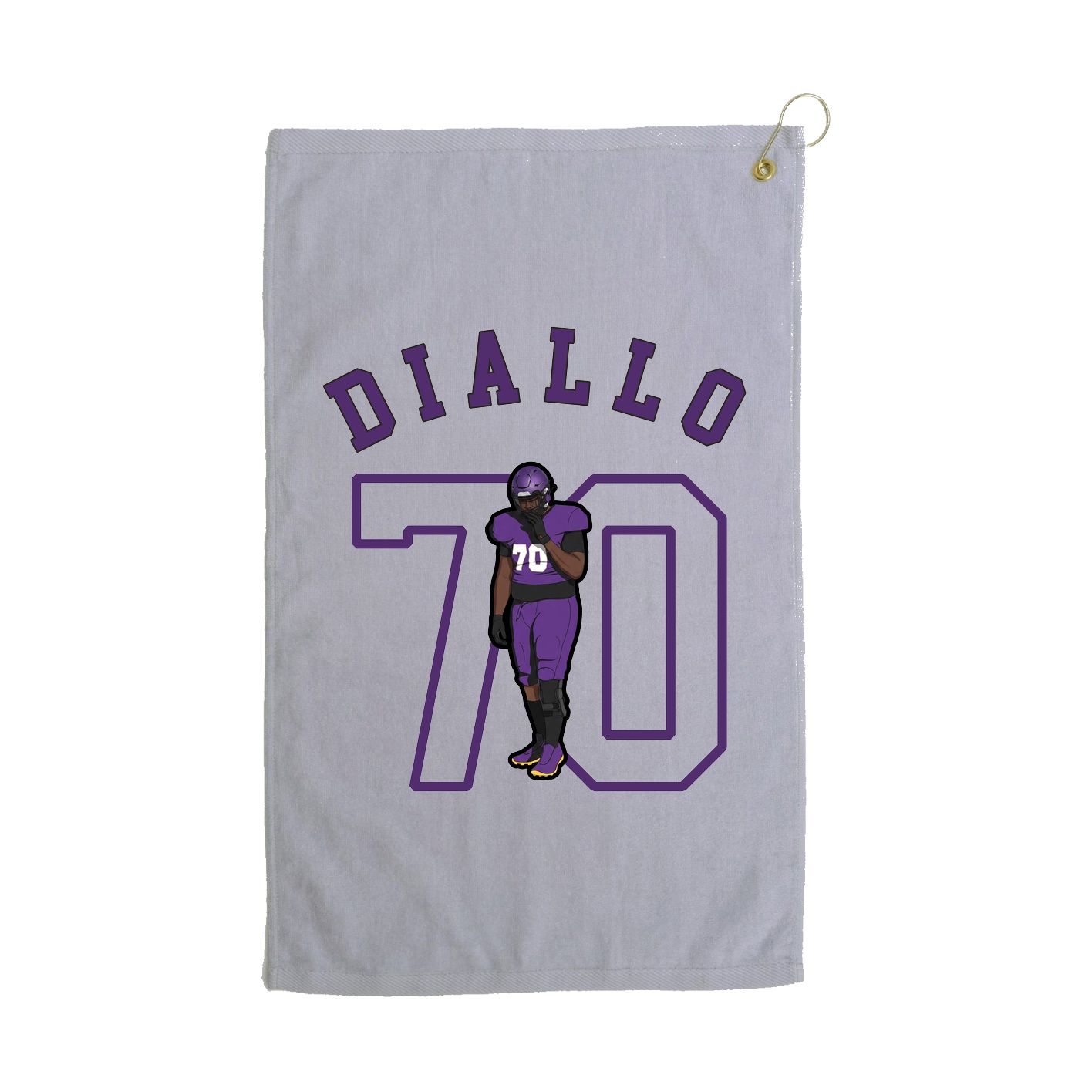 Golf Towel — Shirsey Arch in Grey