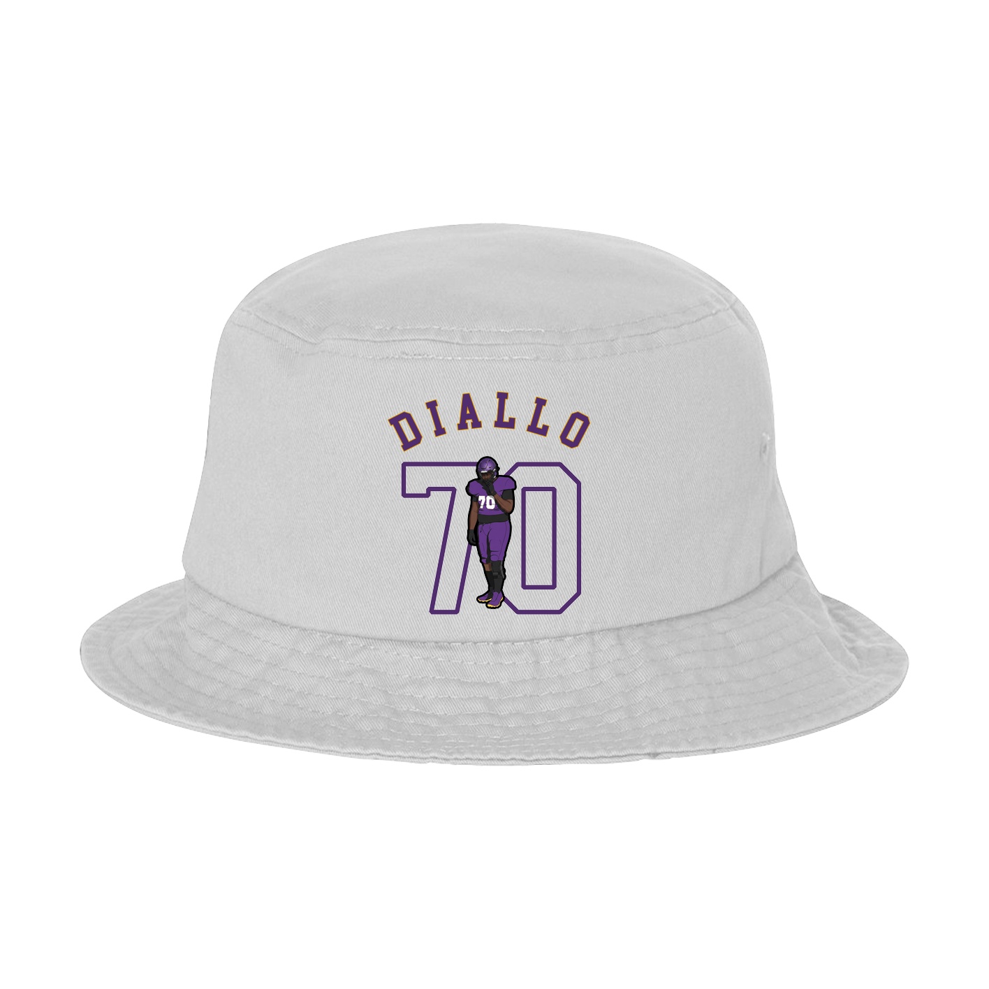 Bucket Cap — Shirsey Arch in White