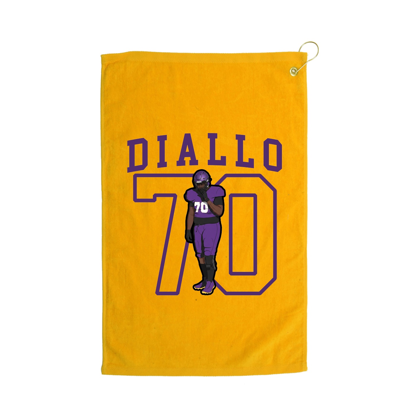 Golf Towel — Shirsey in Gold