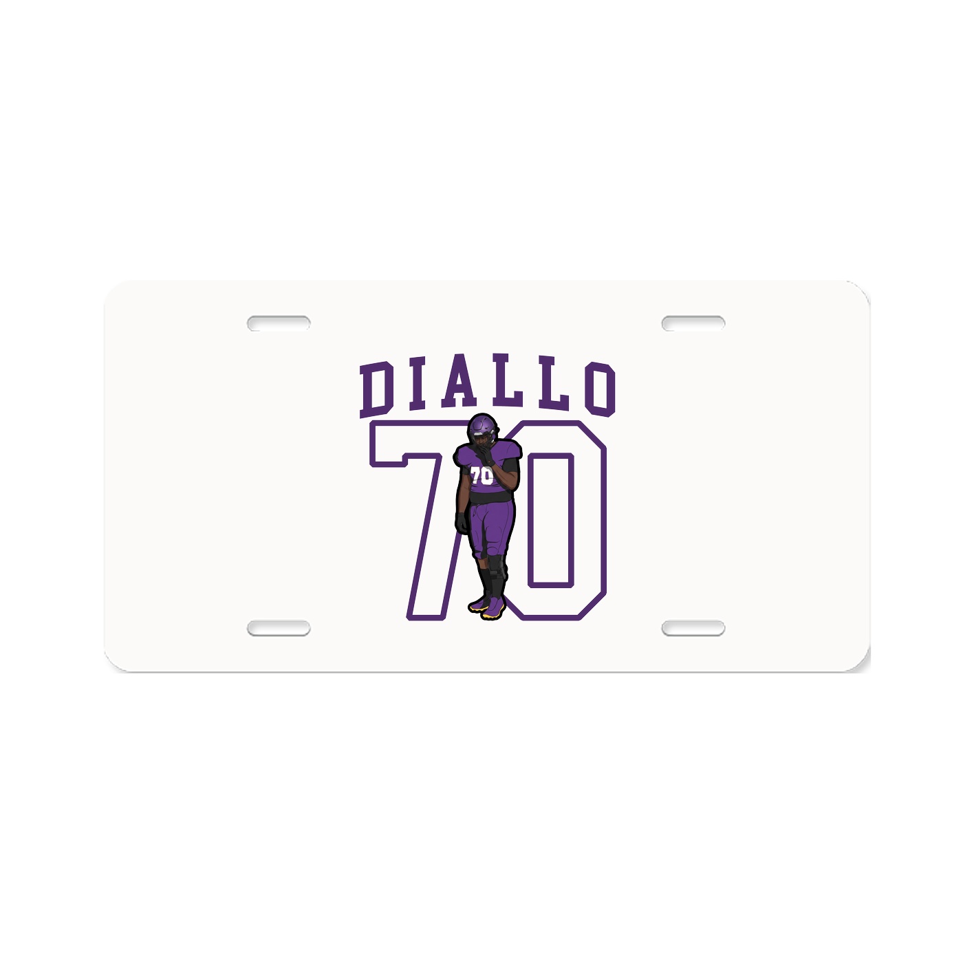 Aluminum License Plate