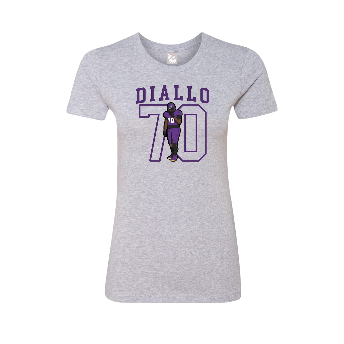 Womens Tee — Shirsey in Grey