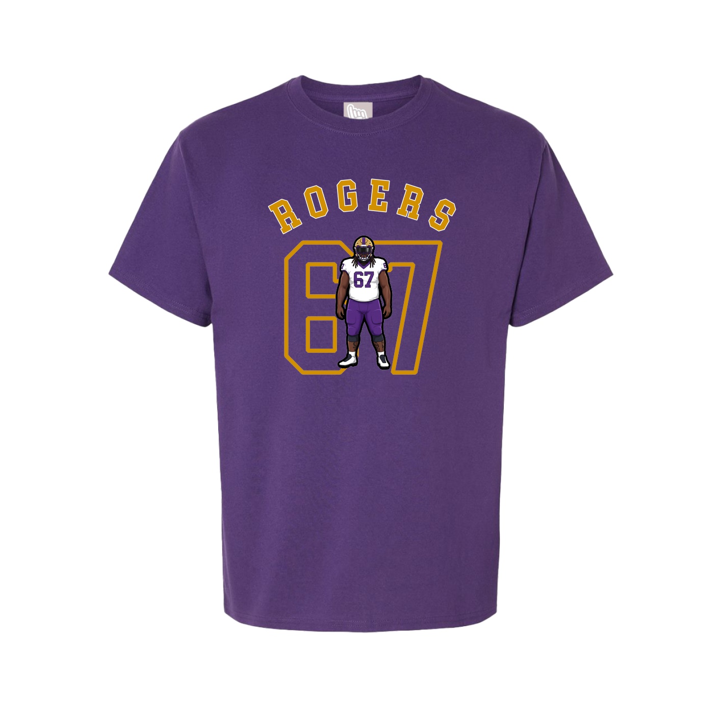Youth Tee — Shirsey Arch in Purple