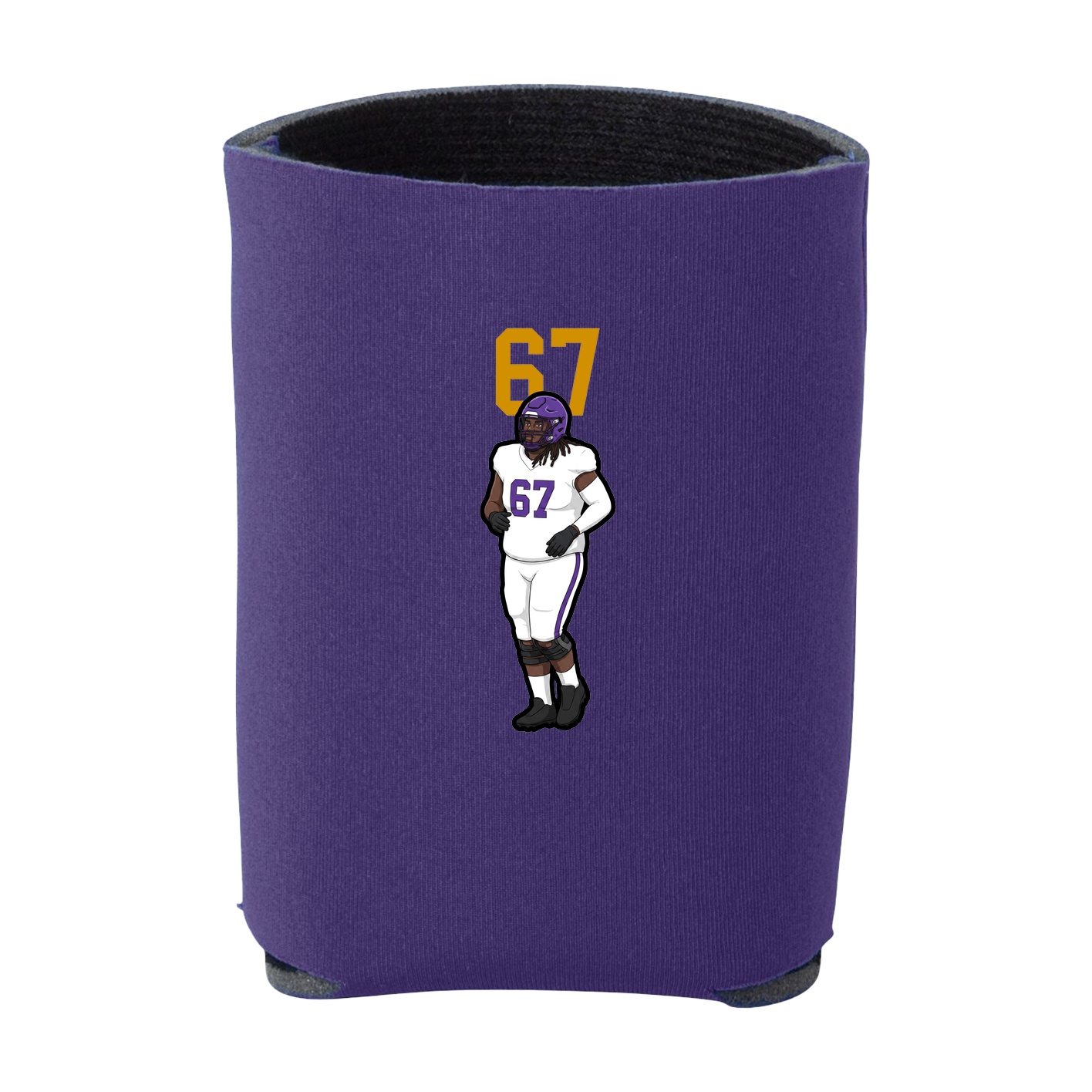 Can Holder — Number Top in Purple
