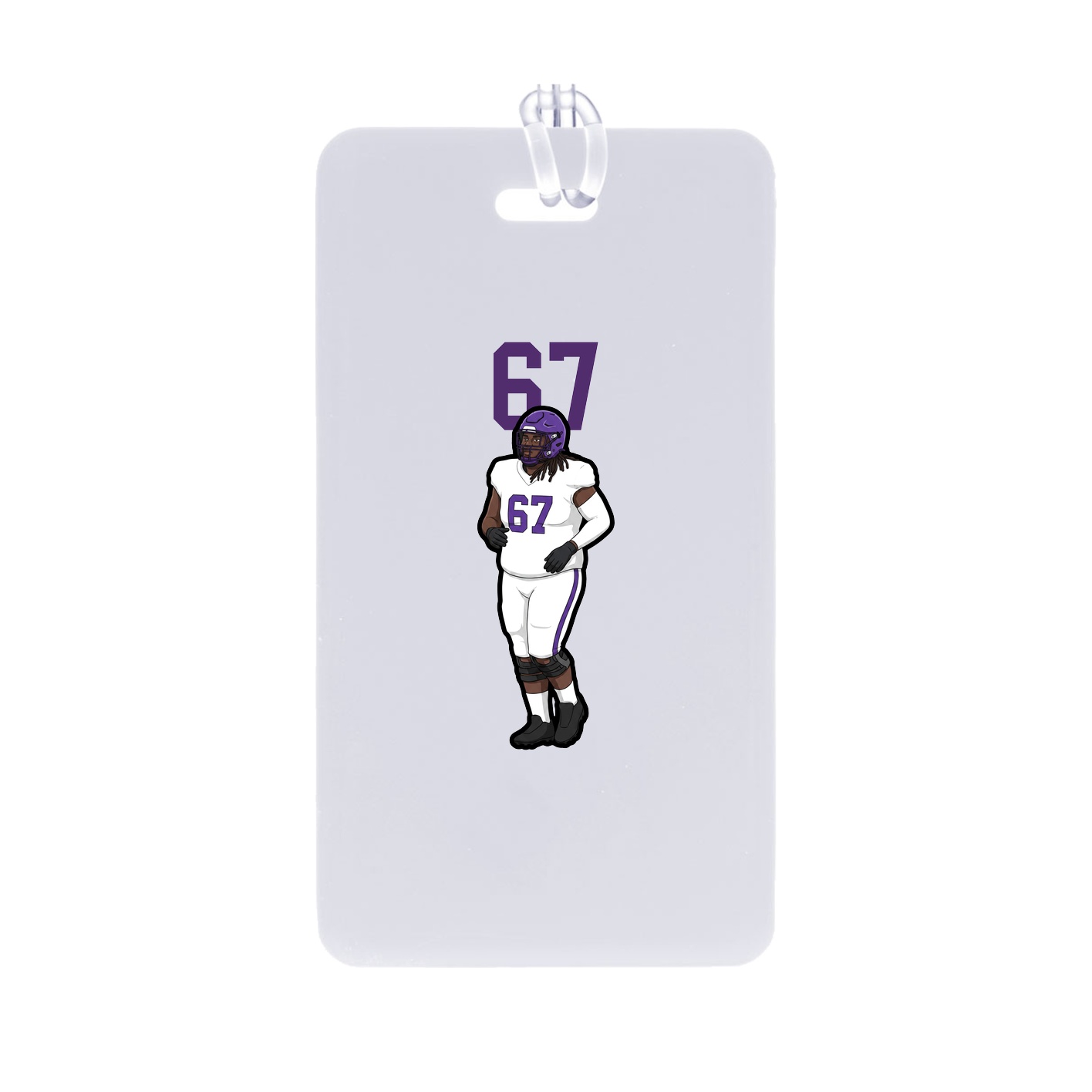 Bag Tag — Number Top in Classic