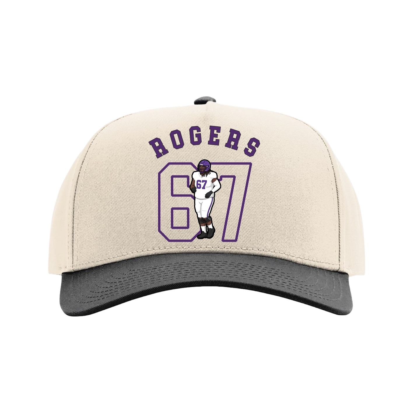 Full Fabric Five-Panel Champ Cap