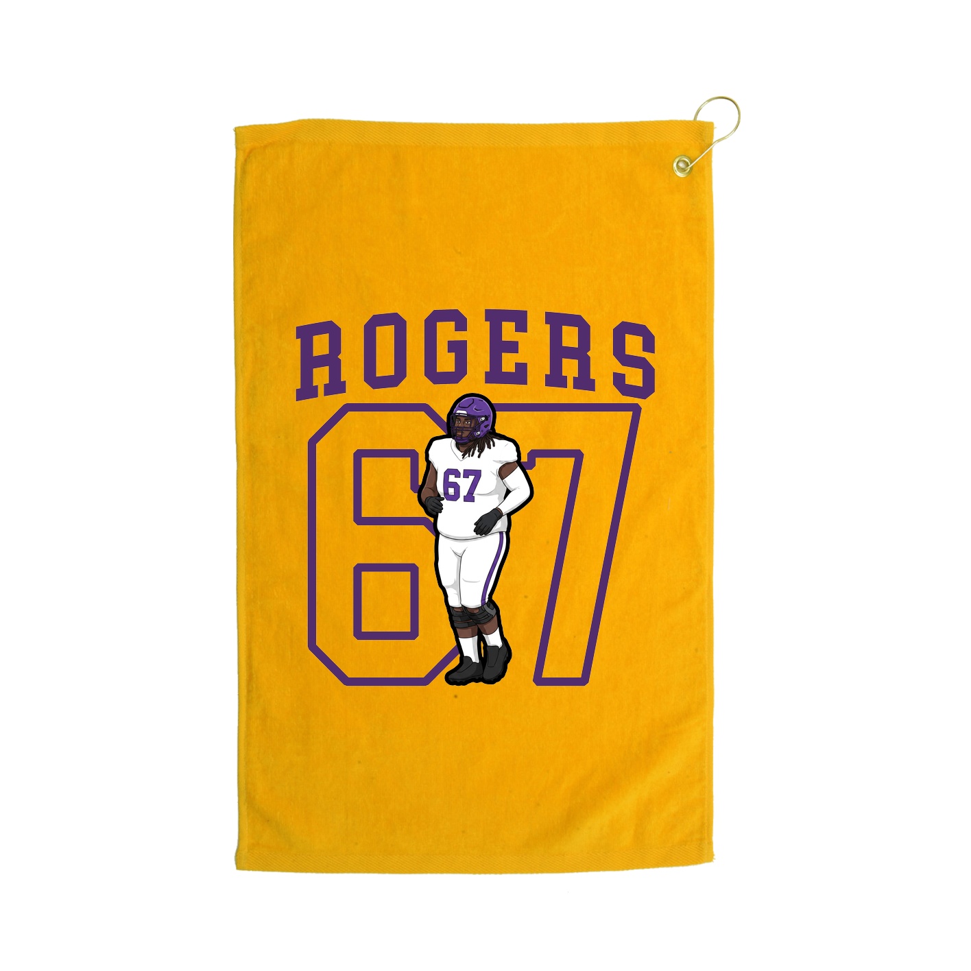 Golf Towel — Shirsey in Gold