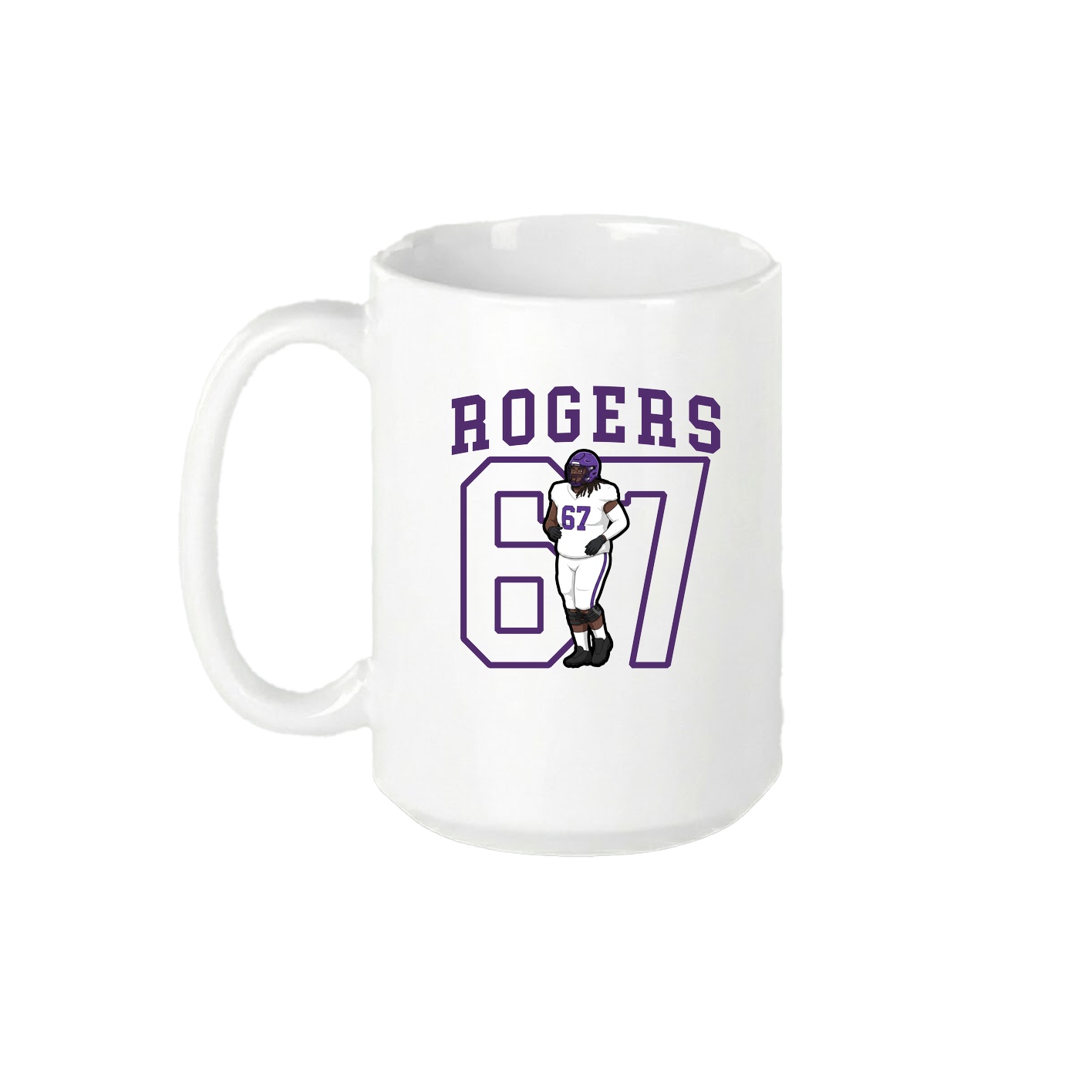15oz Coffee Mug — Shirsey in White