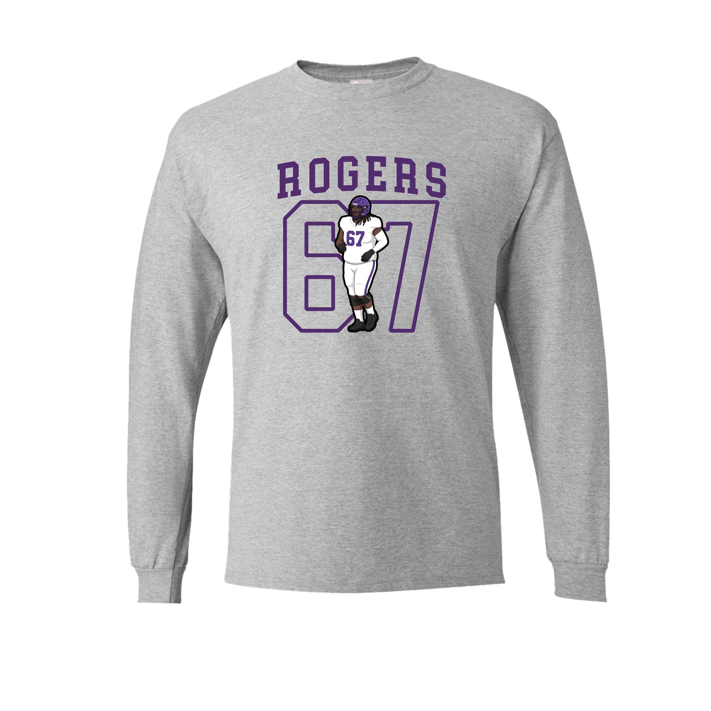Long Sleeve Tee — Shirsey in Grey
