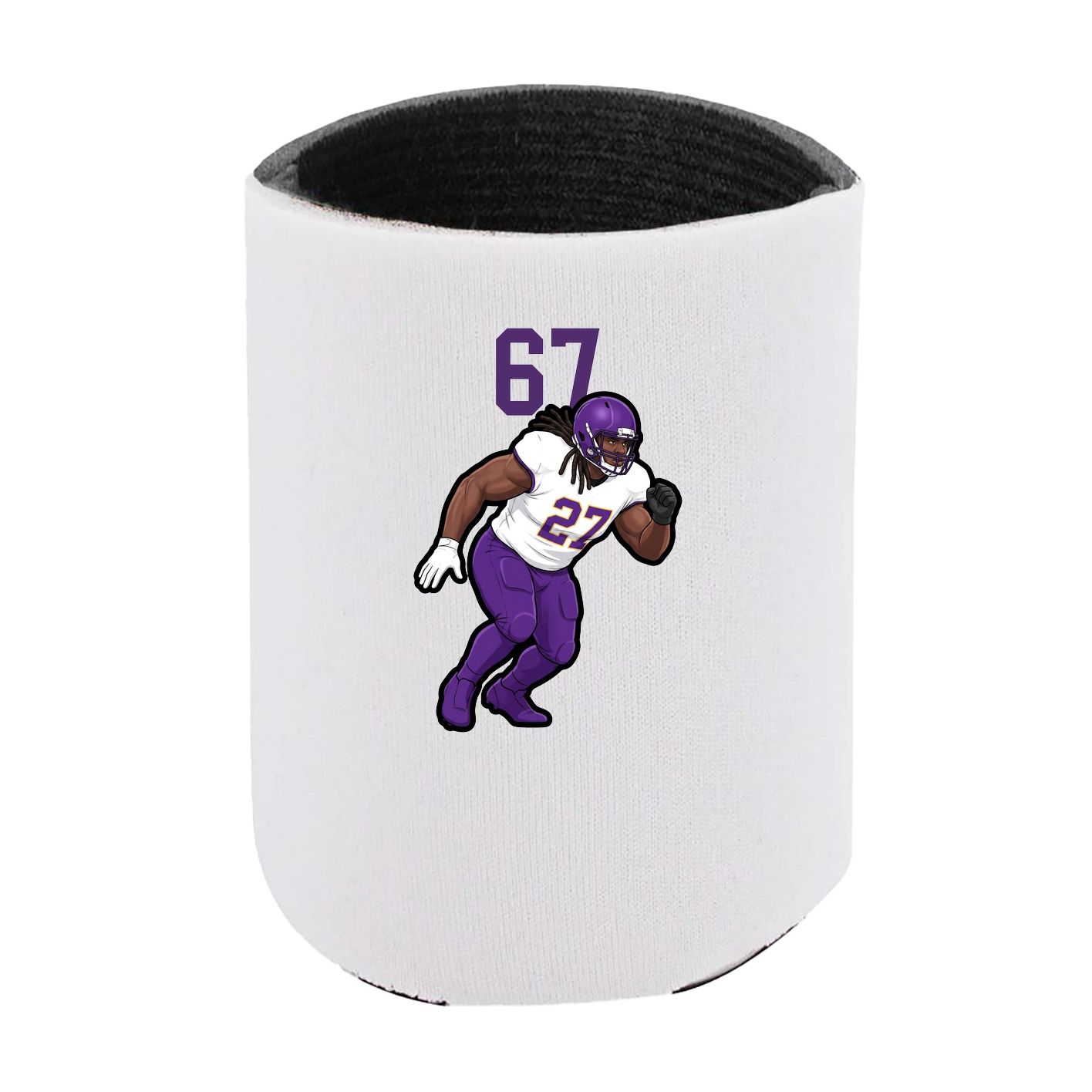 Can Holder — Number Top in White