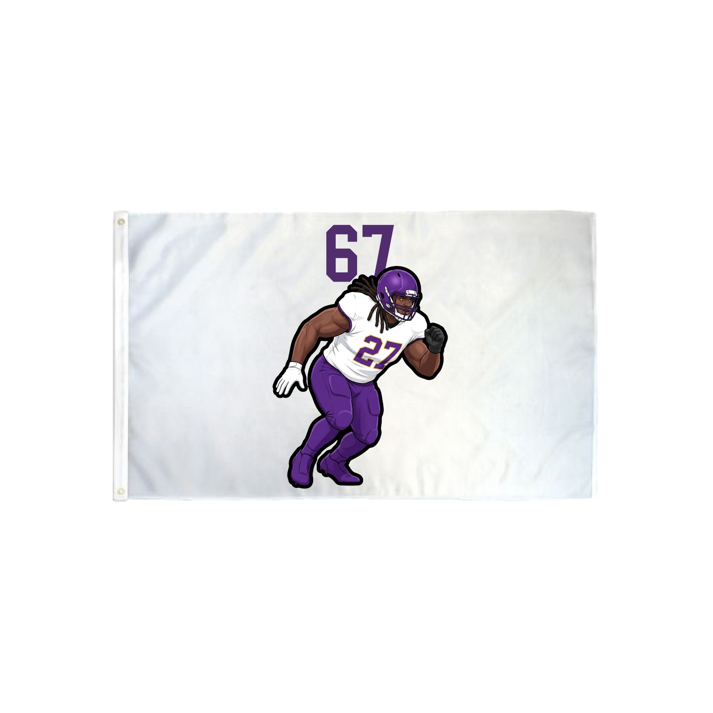 3x5 Flag — Number Top in Classic