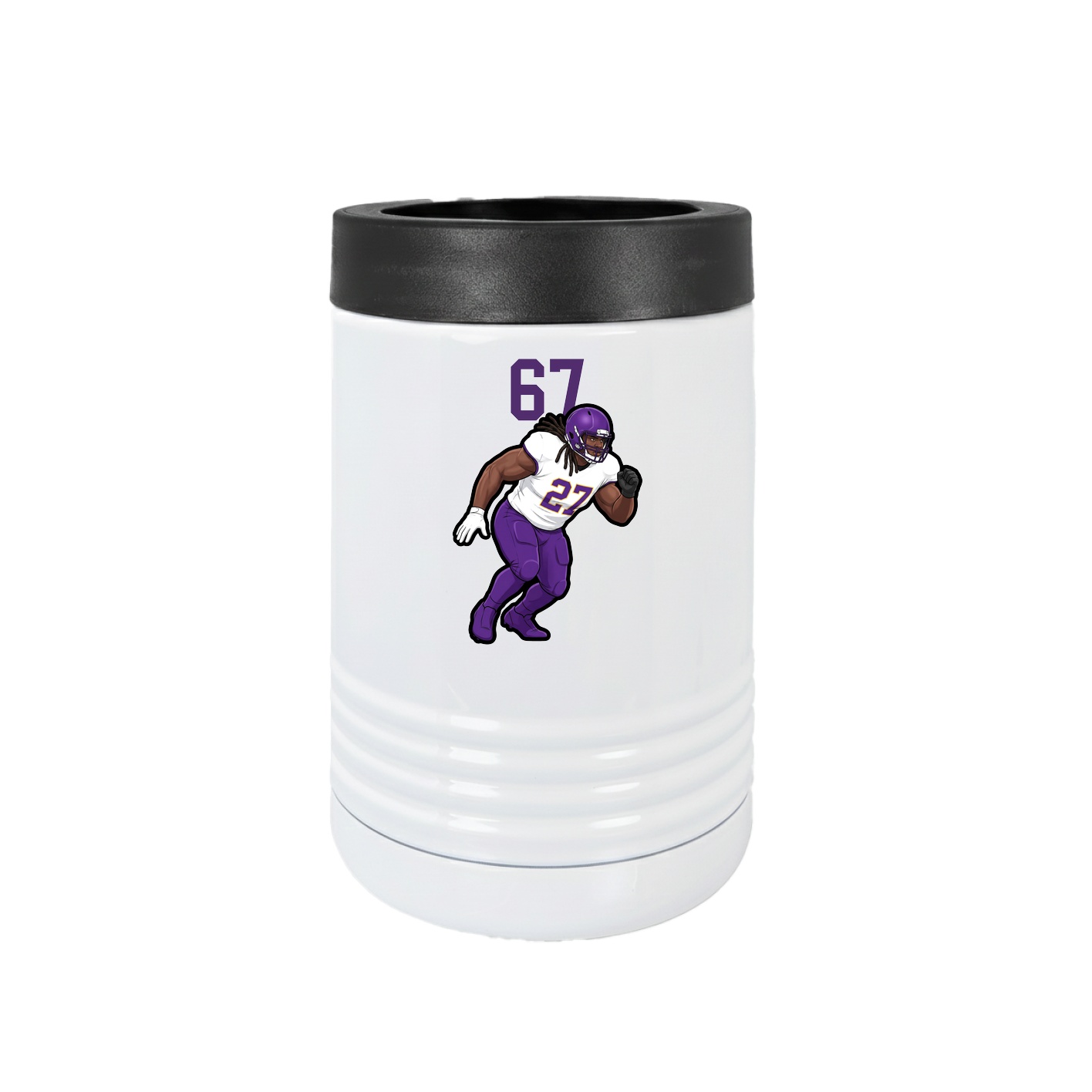 Beverage Holder — Number Top in White