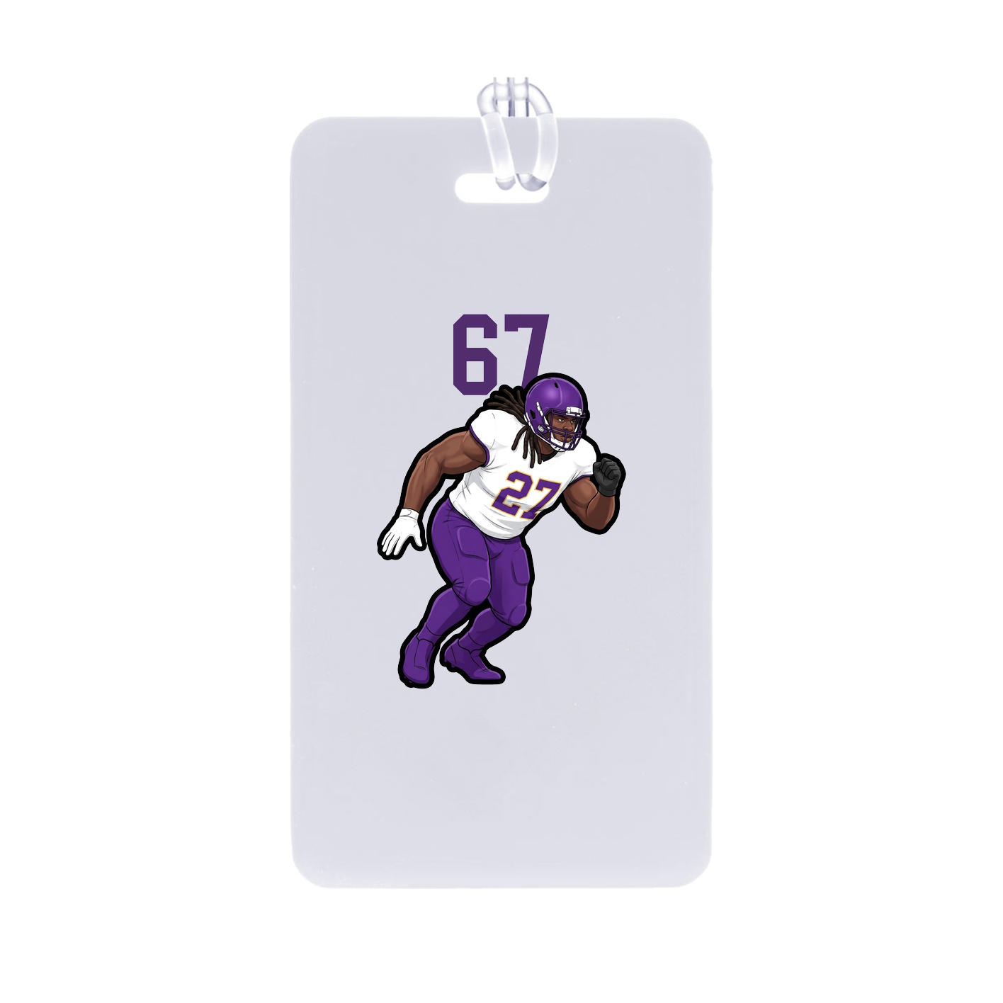 Bag Tag — Number Top in Classic