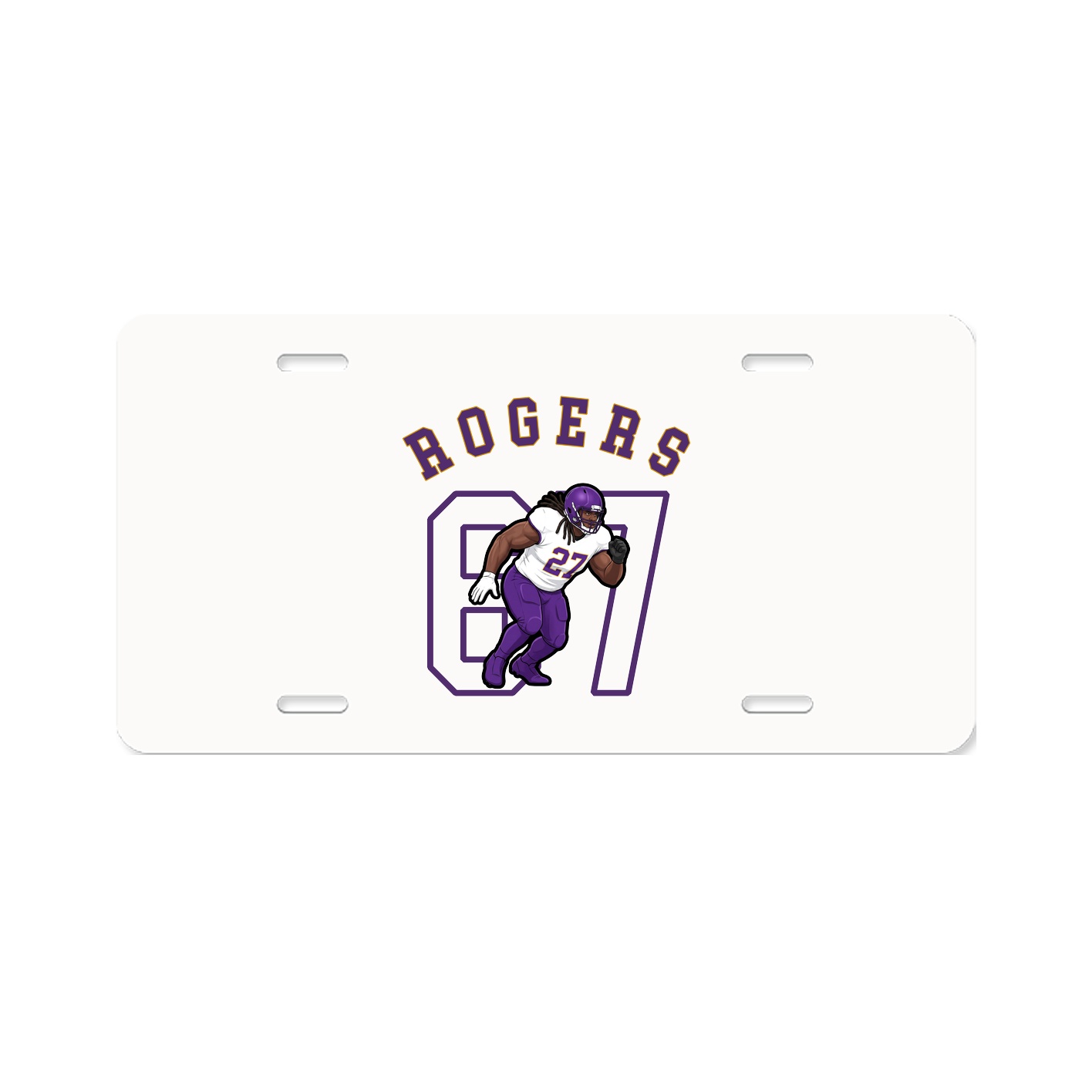 License Plate — Shirsey Arch in Classic