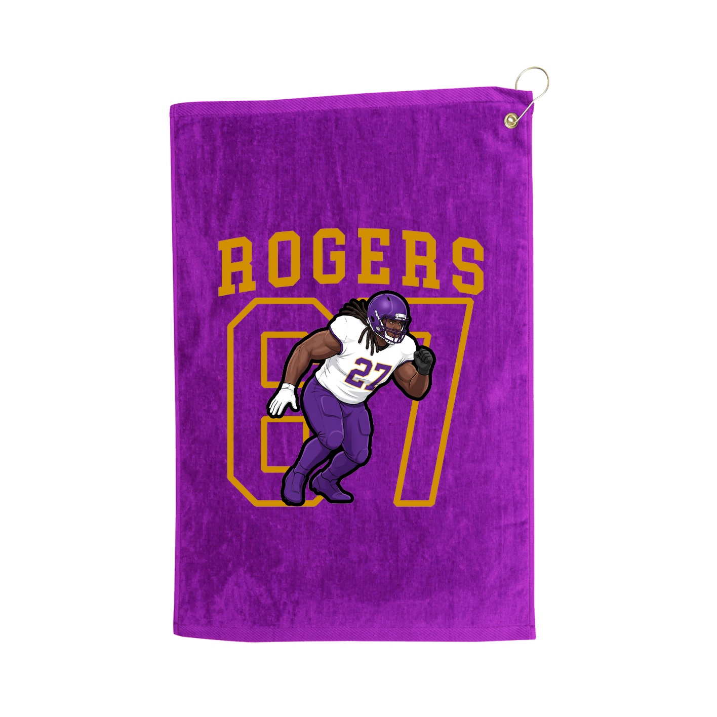 Golf Towel — Shirsey in Purple