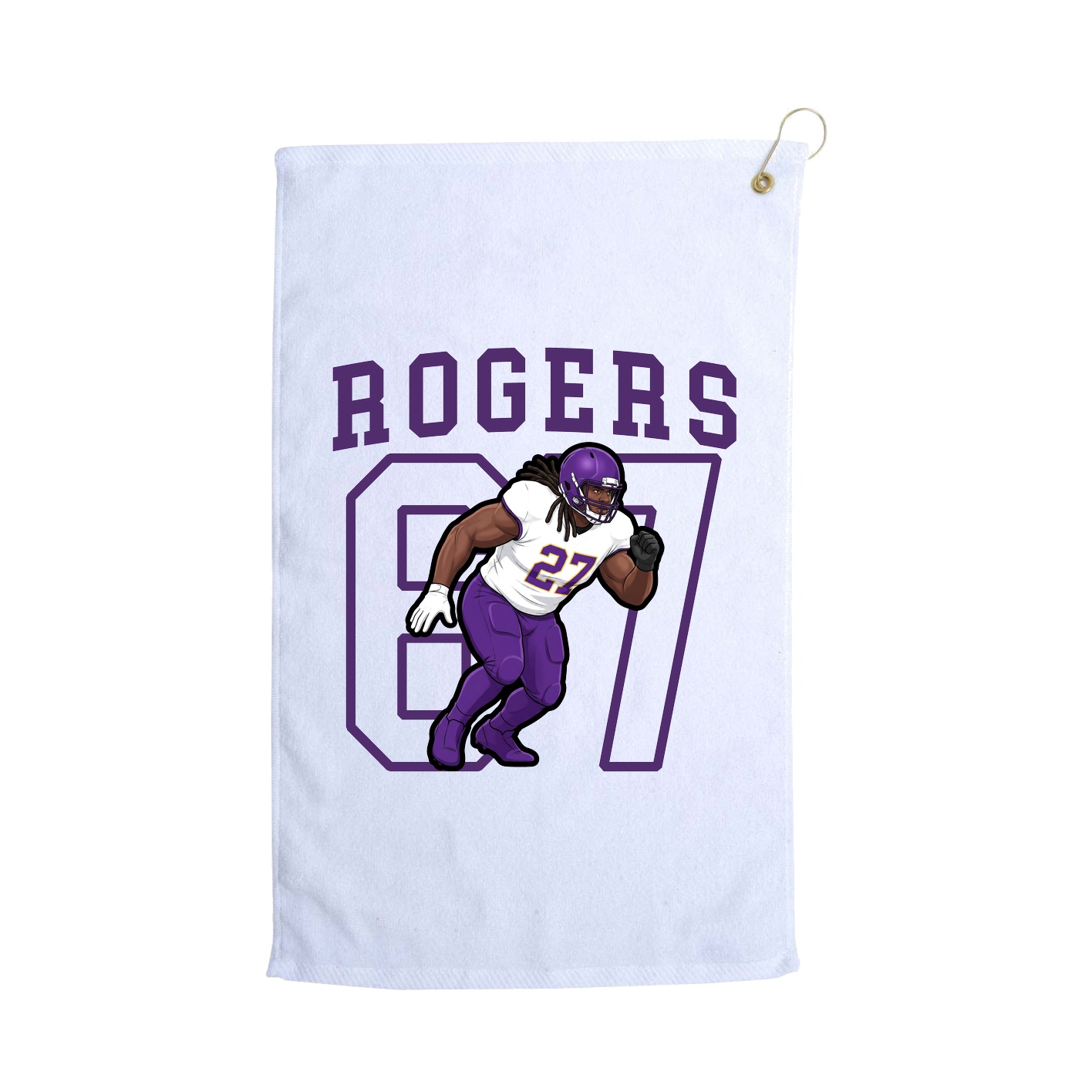 Golf Towel — Shirsey in White
